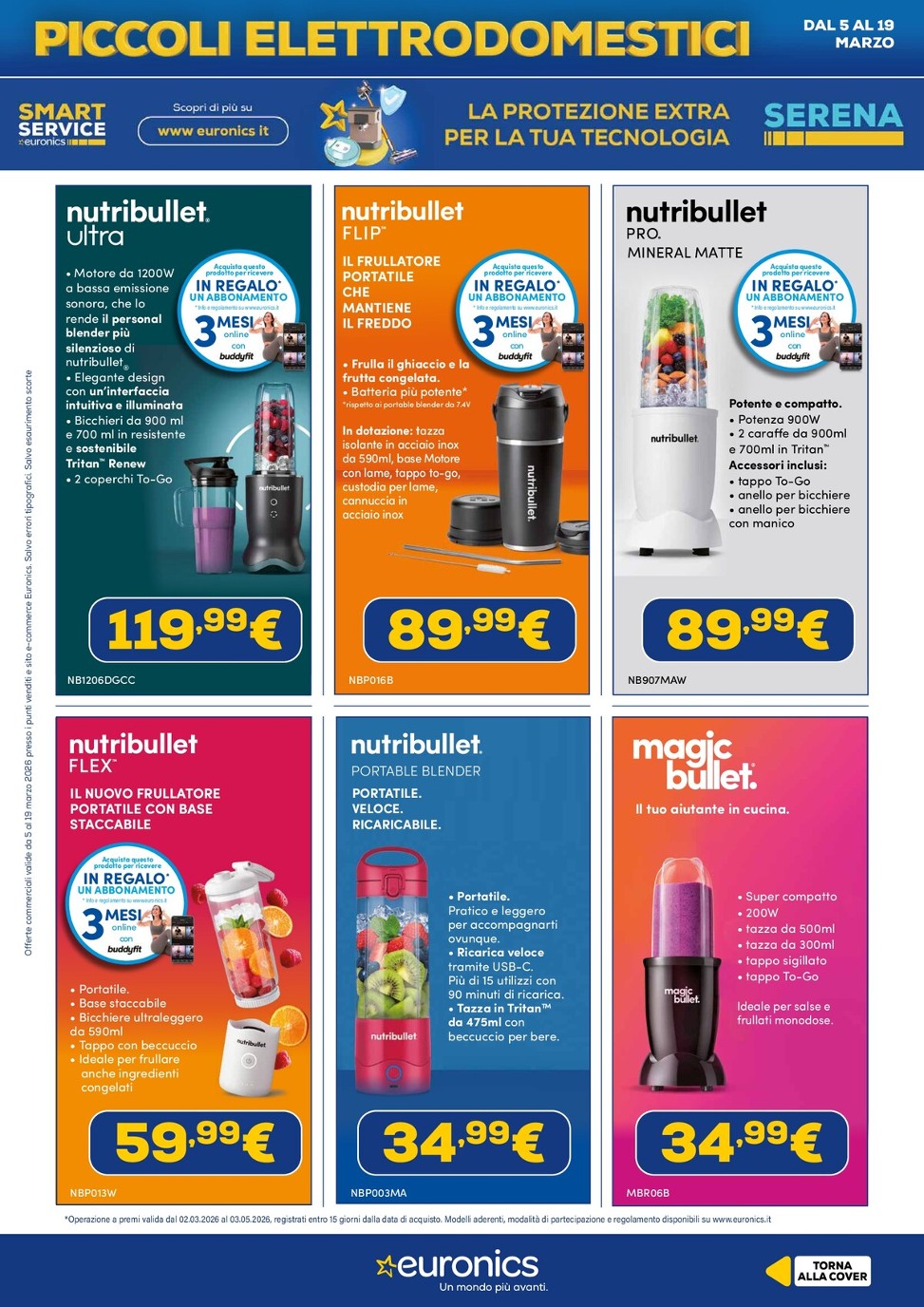 euronics - Volantino Euronics - Speciale Piccoli Elettrodomestici valido dal 05/03/2026 al 19/03/2026 - page: 17