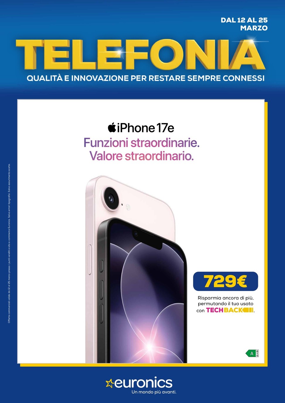 euronics - Volantino Euronics - Speciale Telefonia valido dal 12/03/2026 al 25/03/2026 - page: 1