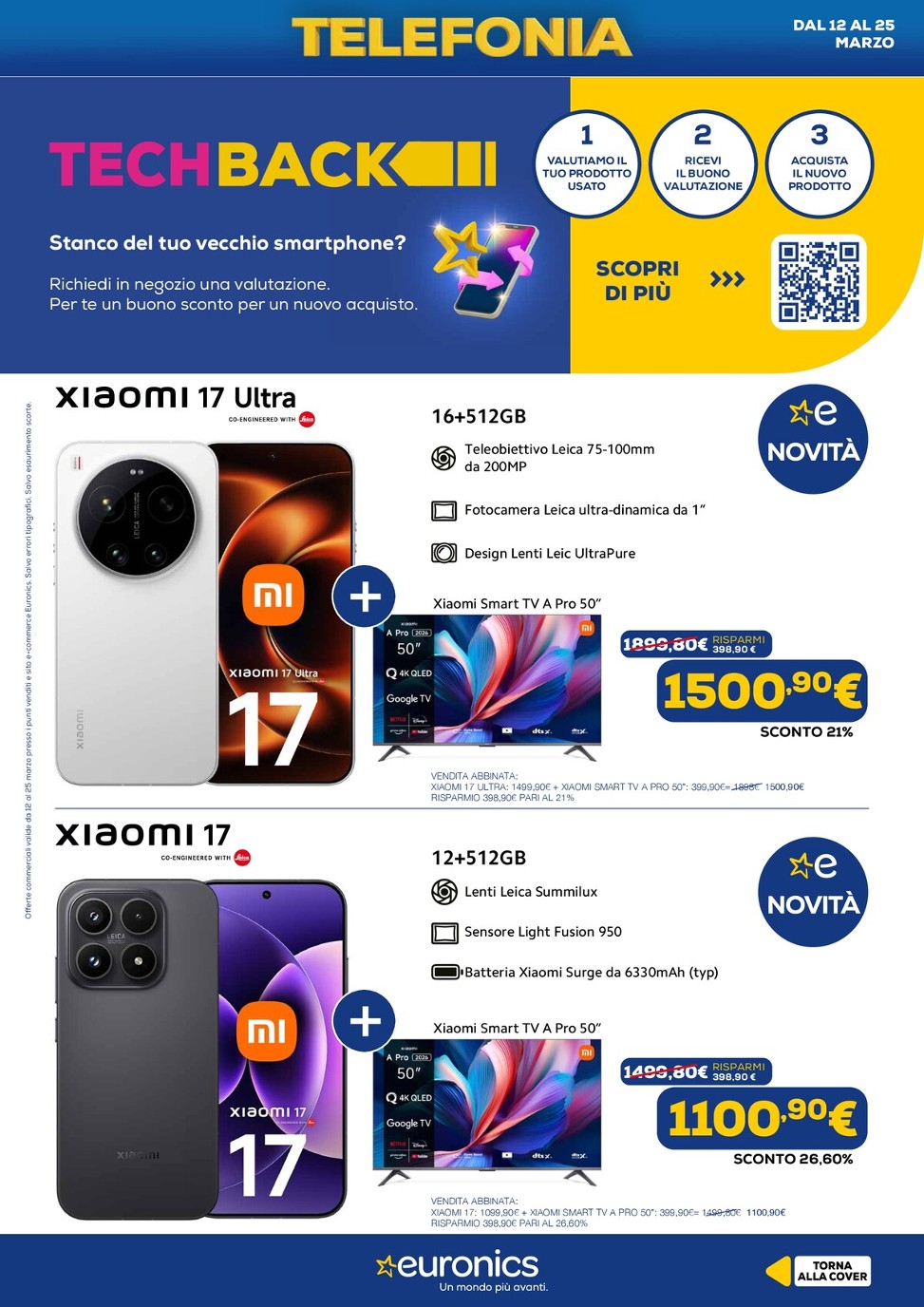 euronics - Volantino Euronics - Speciale Telefonia valido dal 12/03/2026 al 25/03/2026 - page: 8