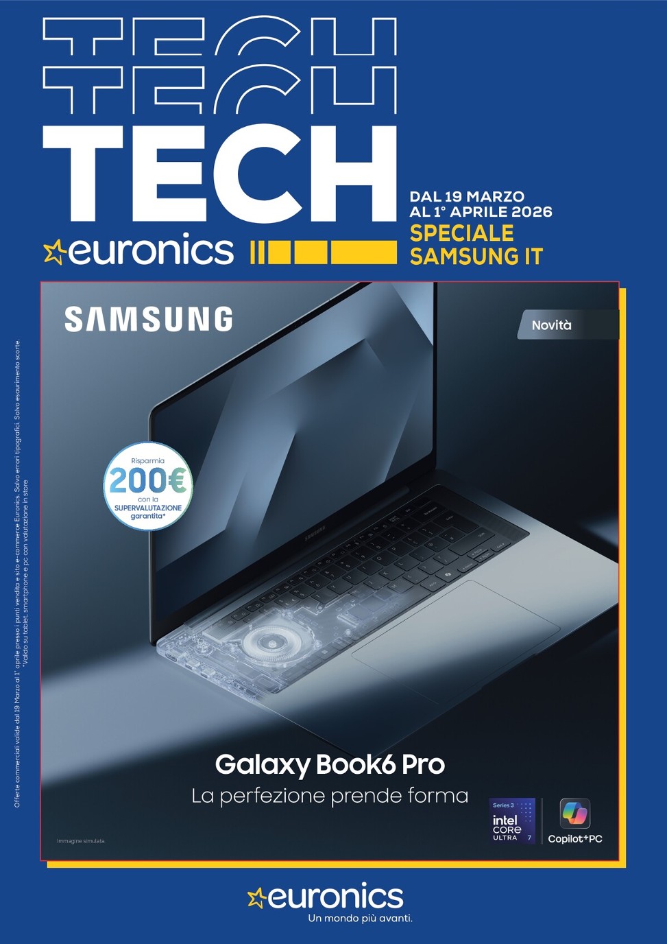 euronics - Volantino Euronics - Samsung IT valido dal 19/03/2026 al 01/04/2026