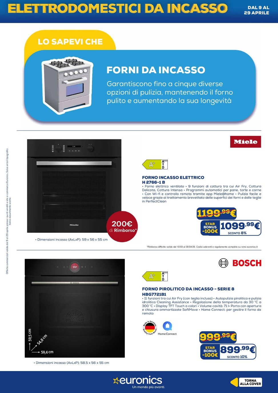 euronics - Volantino attuale di Euronics - Incasso valido dal giovedì 09/04/2026 al mercoledì 29/04/2026 - page: 6