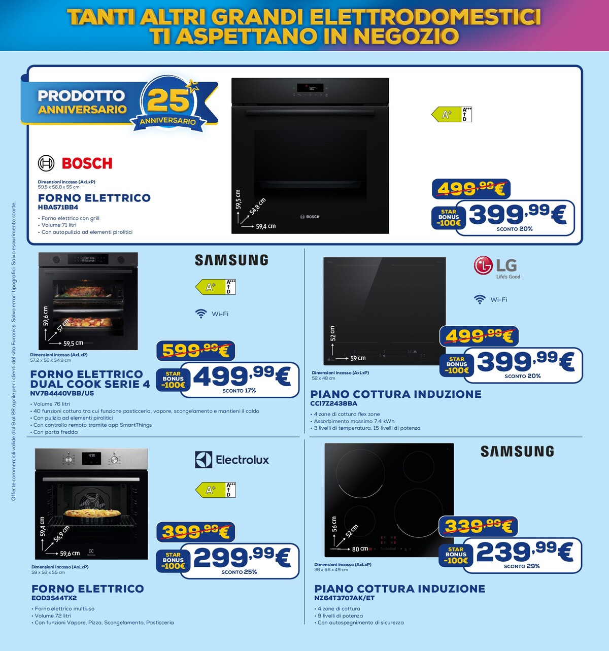 euronics - Volantino attuale di Euronics - Star Bonus valido dal giovedì 09/04/2026 al mercoledì 22/04/2026 - page: 8