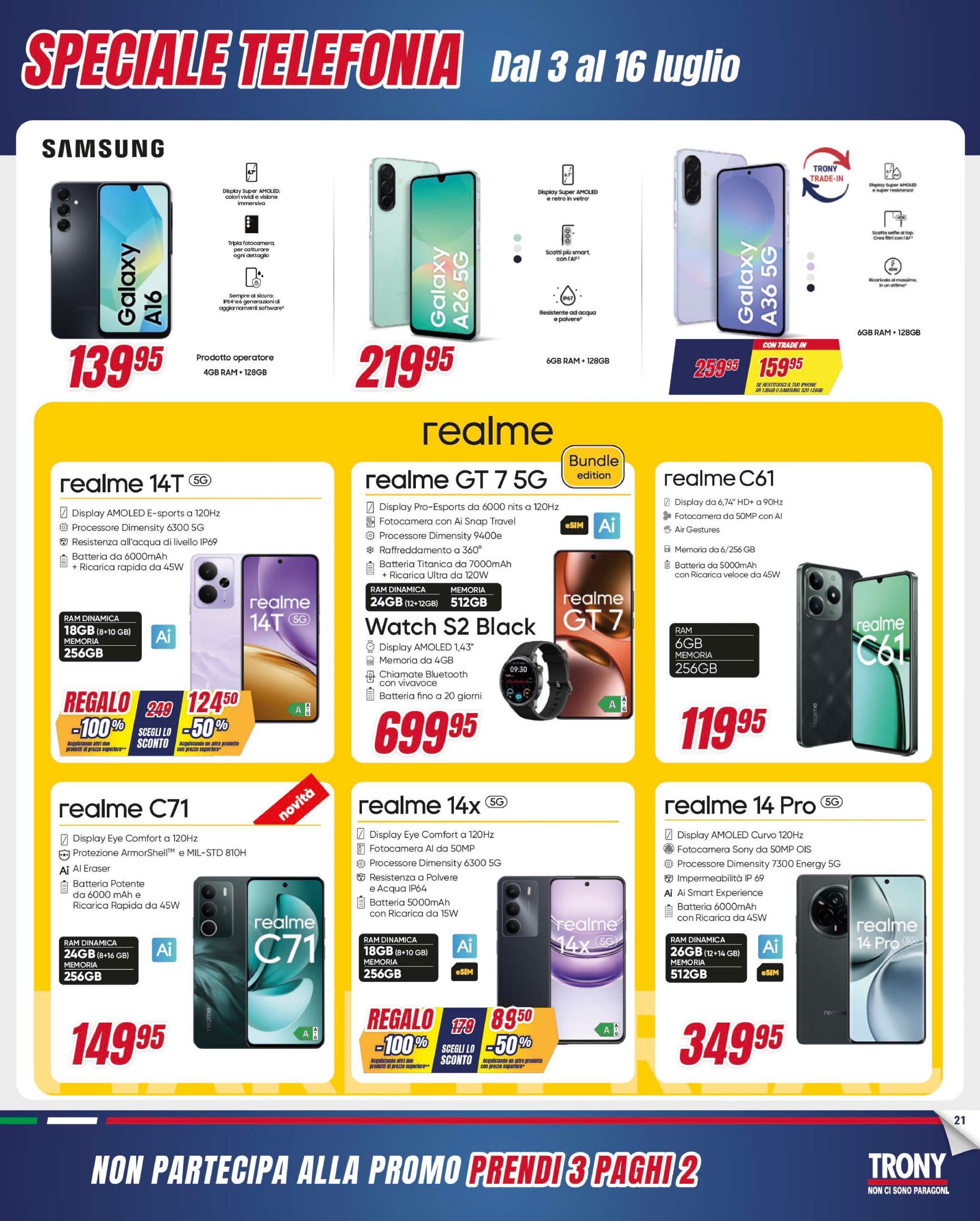 trony - Volantino Trony valido dal 03/07 al 30/07 - page: 21