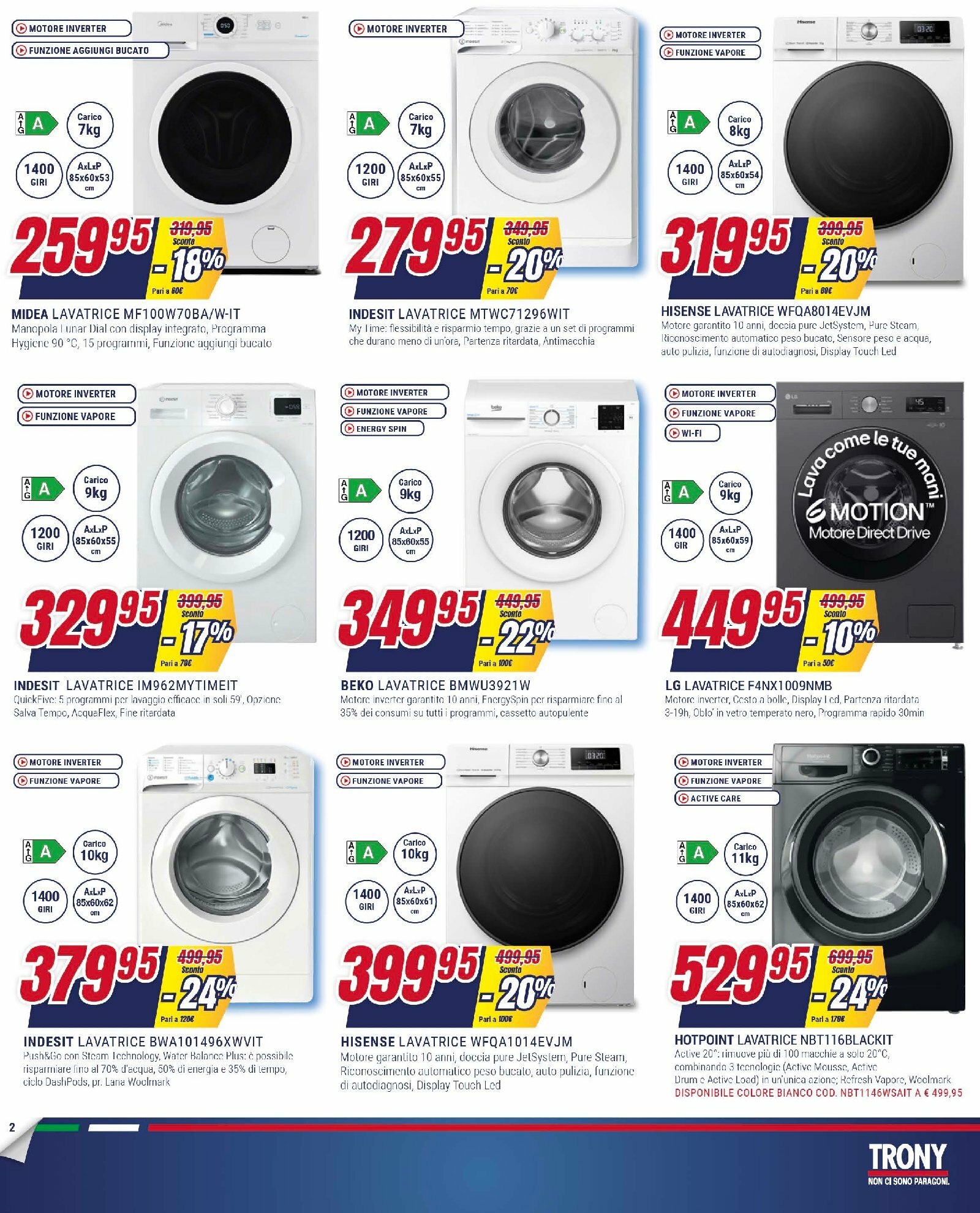 trony - Volantino Trony valido dal 31/07 al 20/08 - page: 2