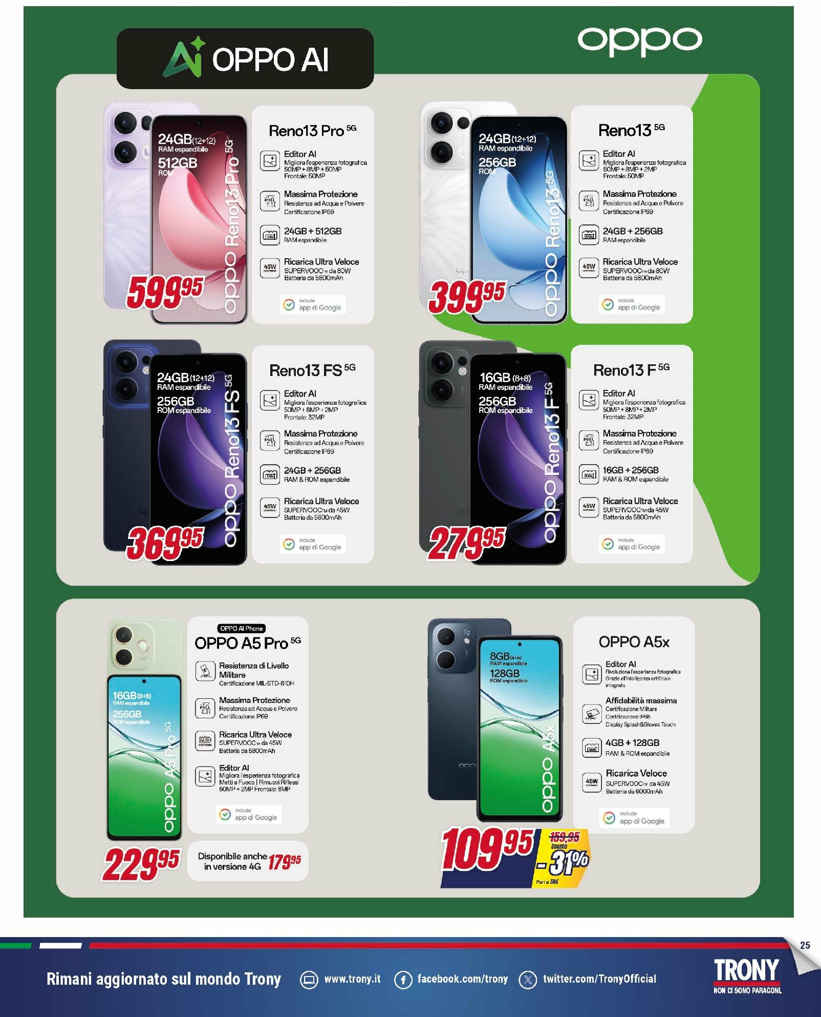 trony - Volantino Trony valido dal 31/07 al 20/08 - page: 25