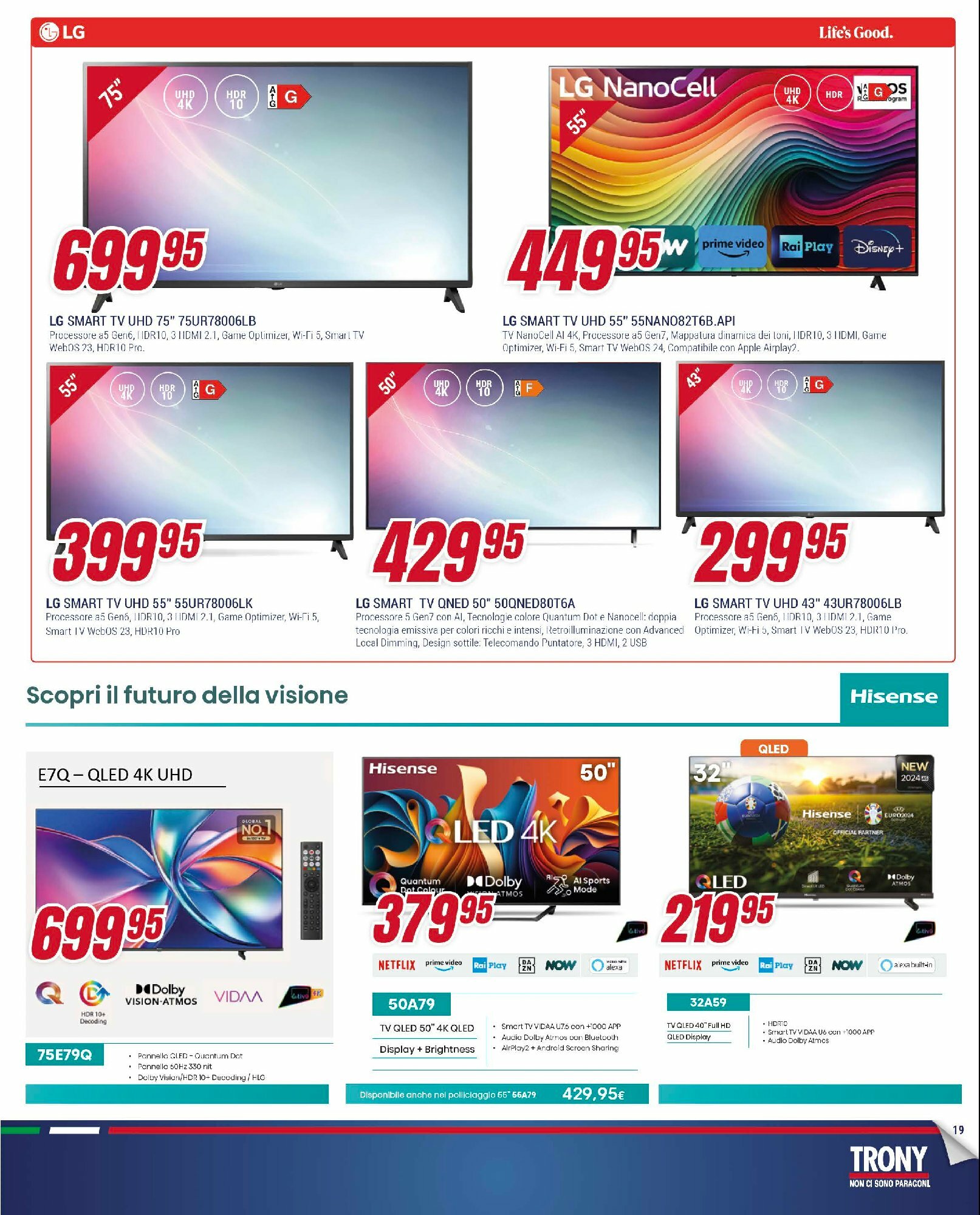 trony - Volantino Trony valido dal 31/07 al 20/08 - page: 19