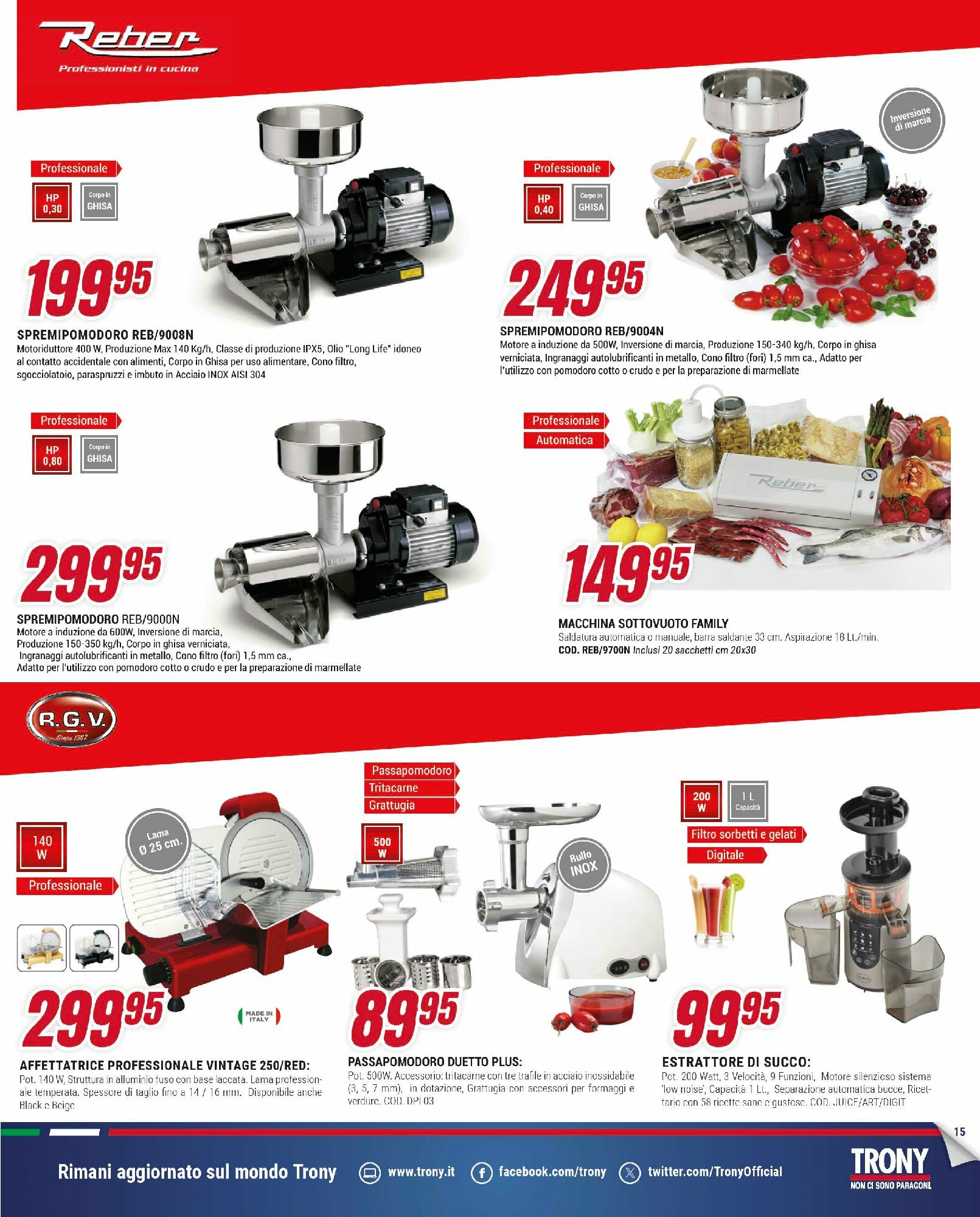 trony - Volantino Trony valido dal 31/07 al 20/08 - page: 15