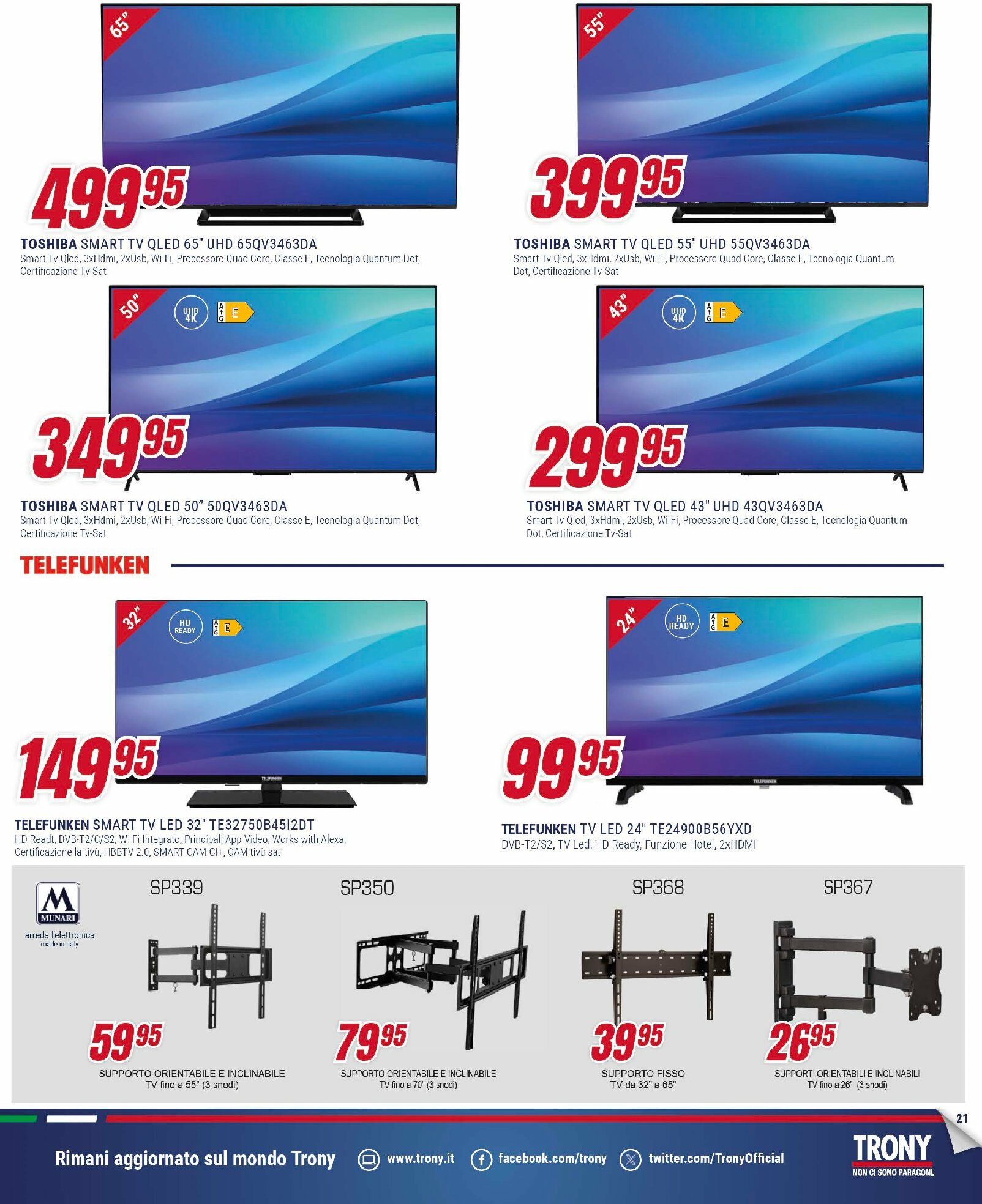 trony - Volantino Trony valido dal 31/07 al 20/08 - page: 21