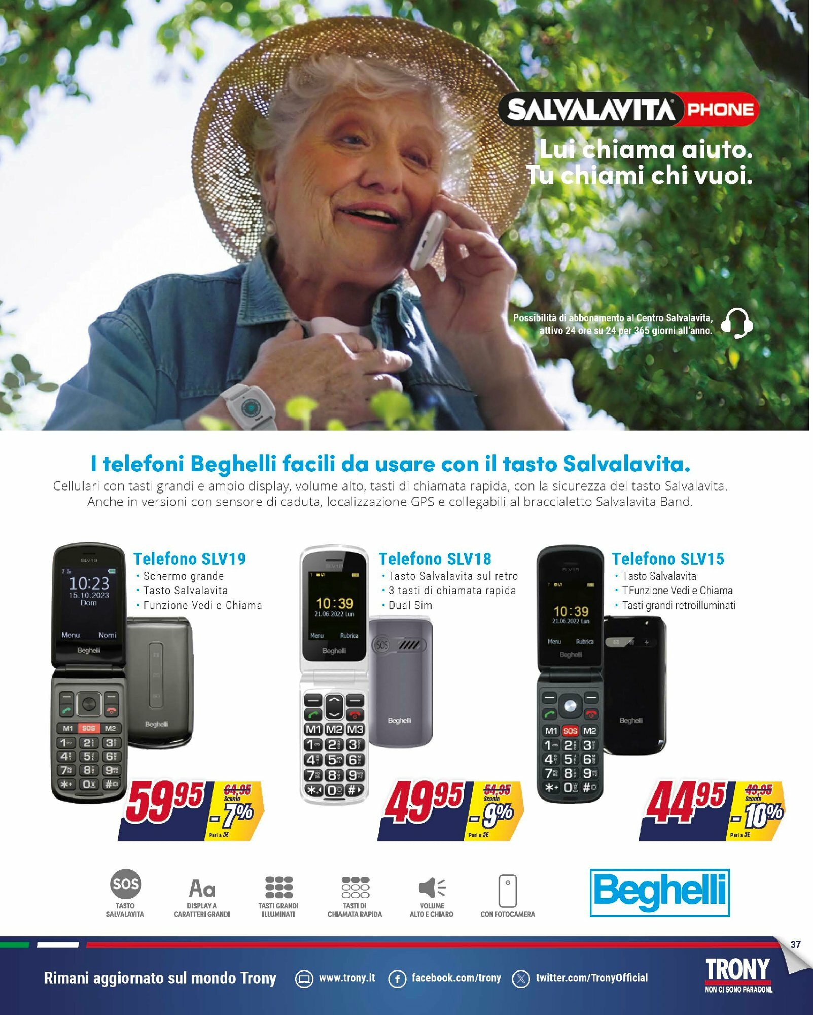 trony - Volantino Trony valido dal 31/07 al 20/08 - page: 37