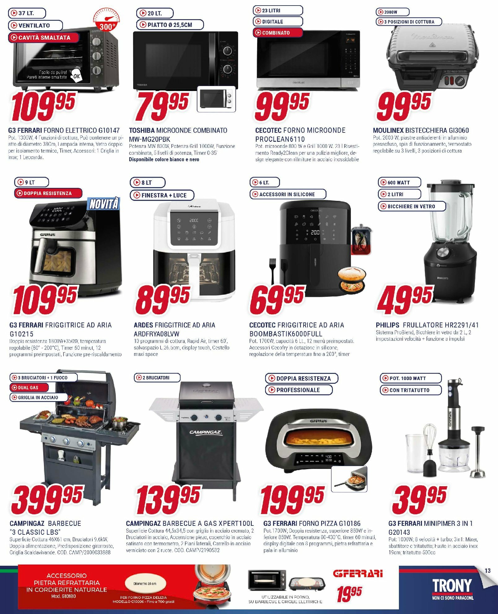 trony - Volantino Trony valido dal 31/07 al 20/08 - page: 13