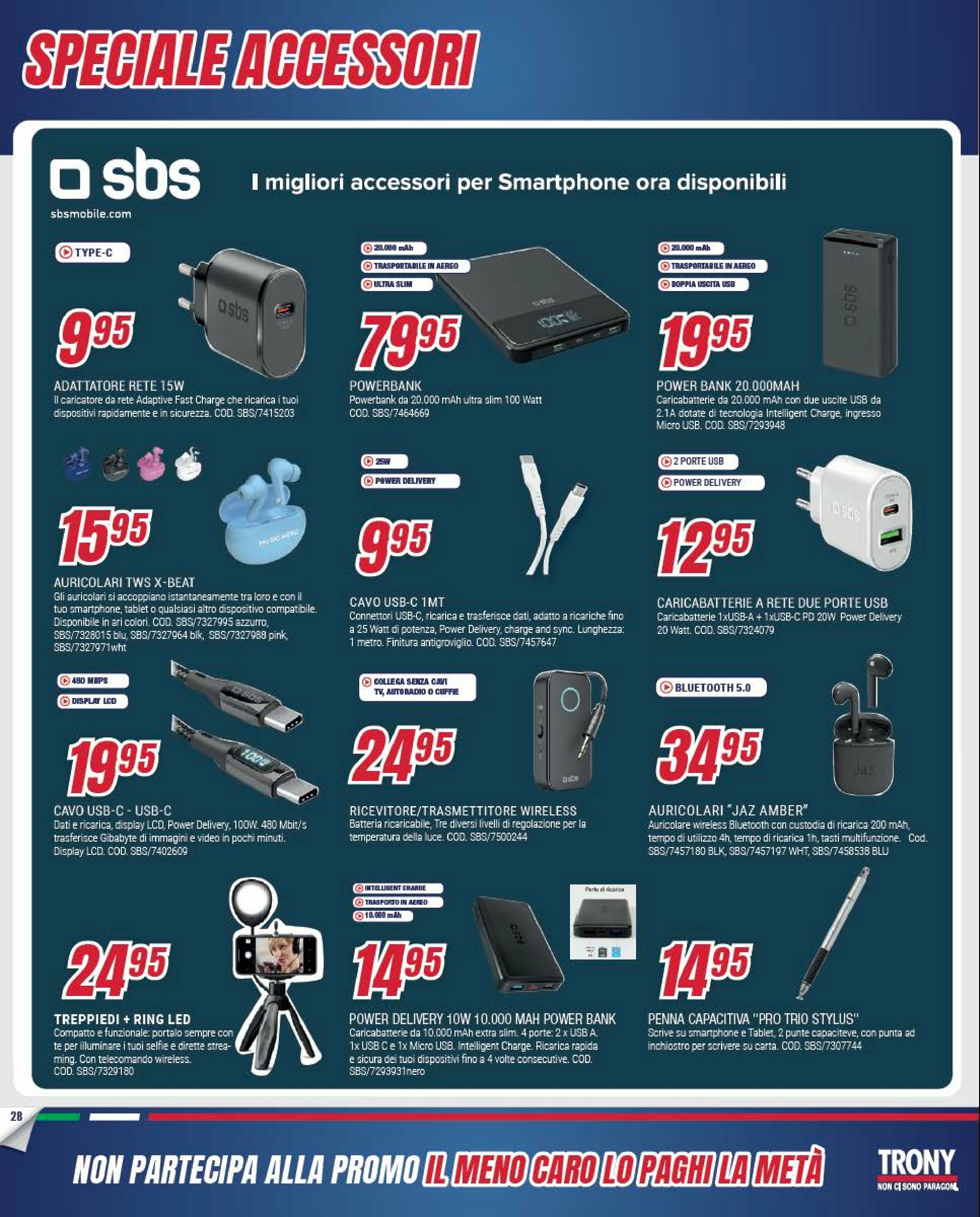 trony - Volantino Trony valido dal 21/08 al 10/09 - page: 28