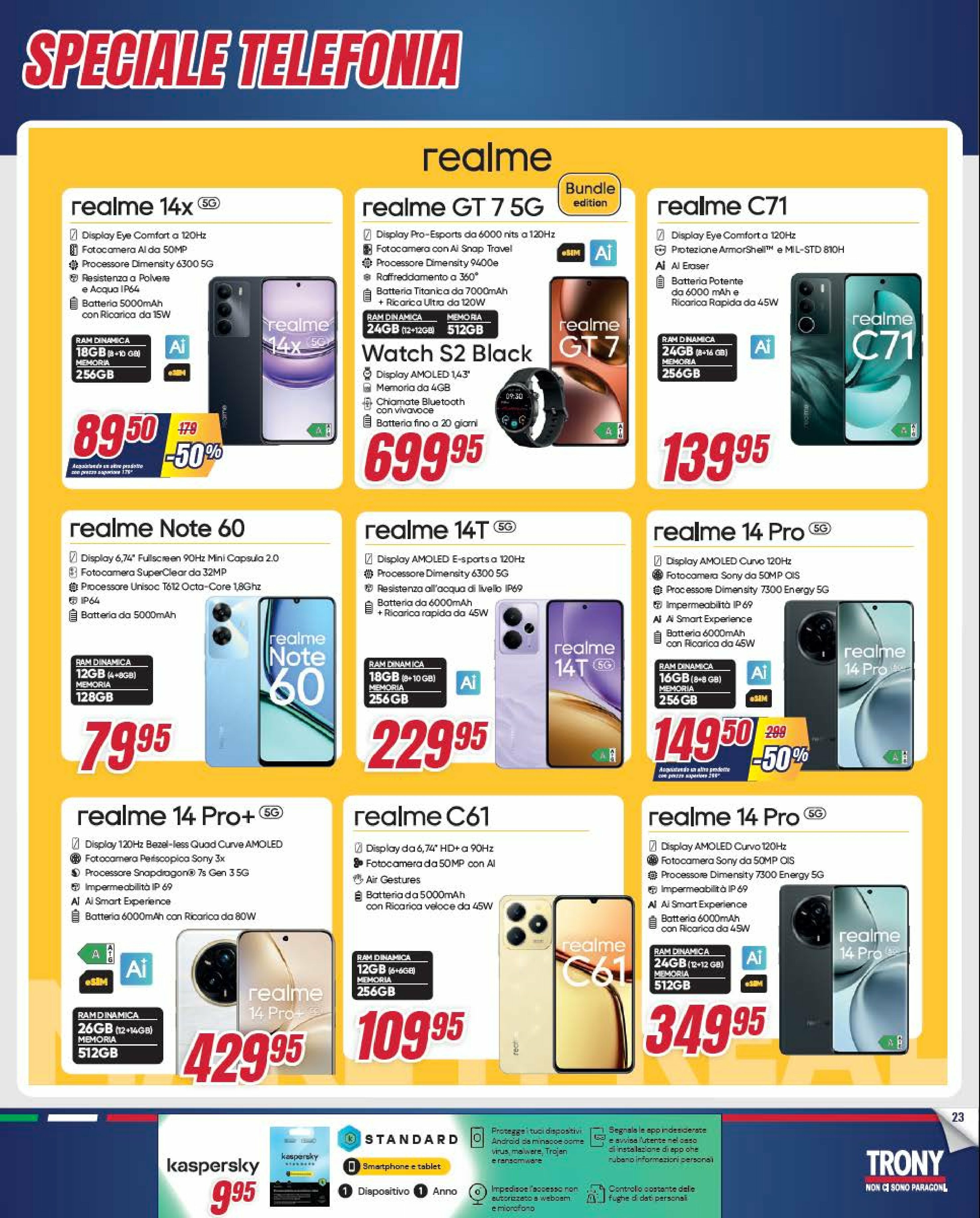 trony - Volantino Trony valido dal 21/08 al 10/09 - page: 23