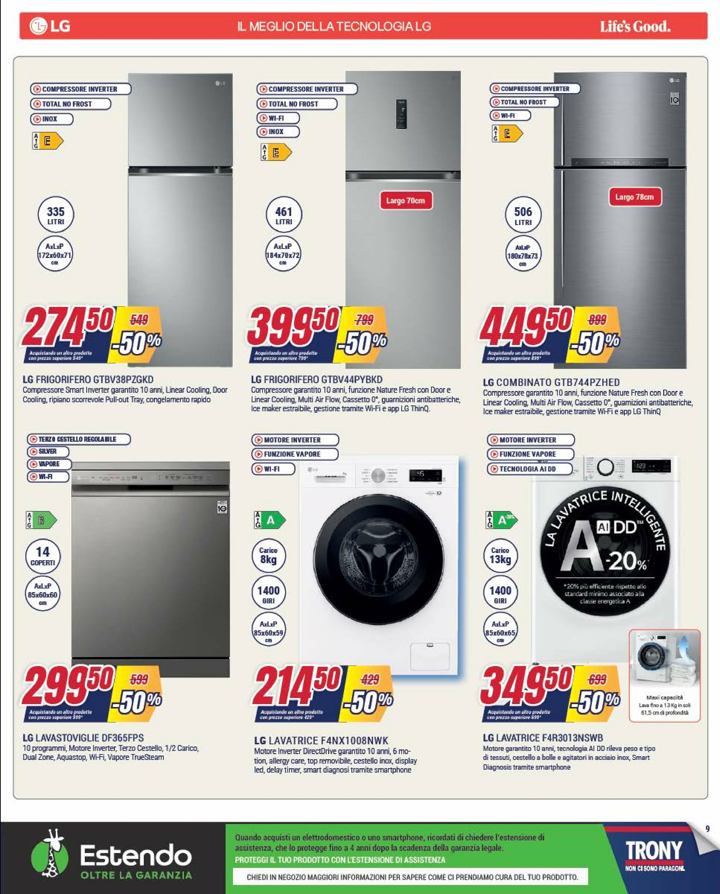 trony - Volantino Trony valido dal 21/08 al 10/09 - page: 9