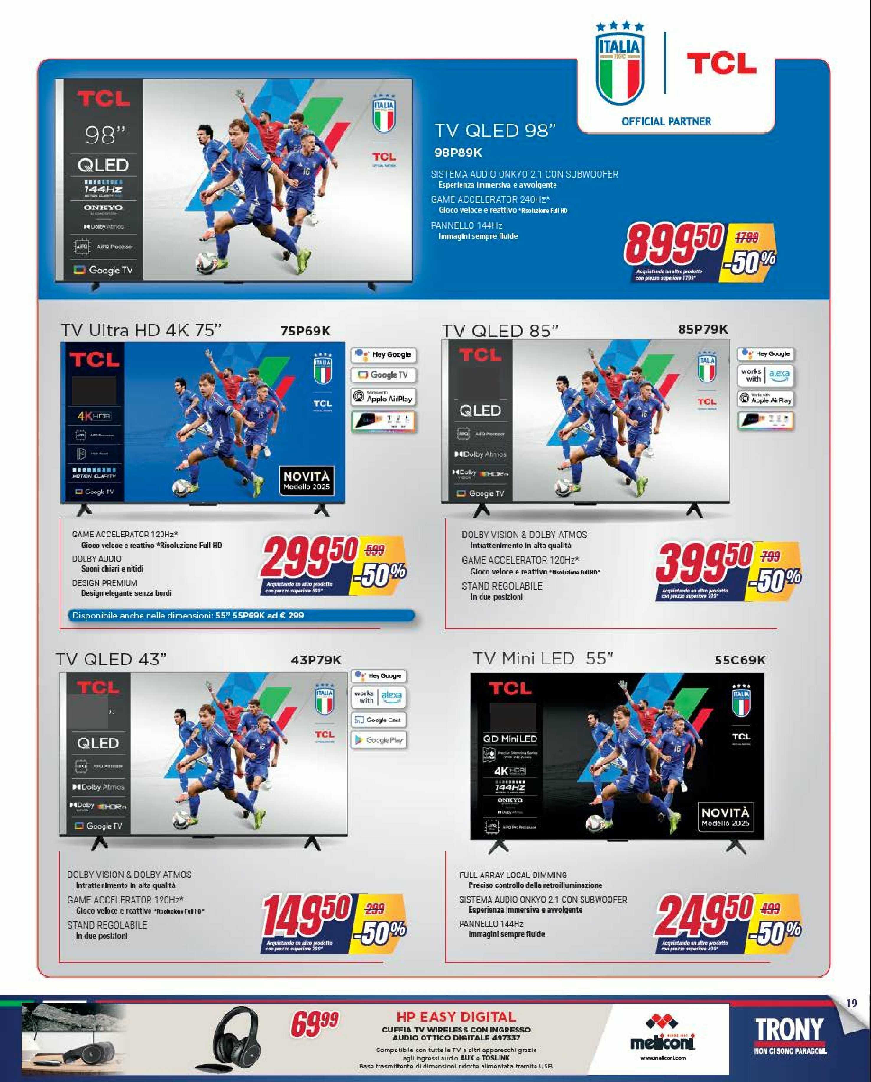 trony - Volantino Trony valido dal 21/08 al 10/09 - page: 19