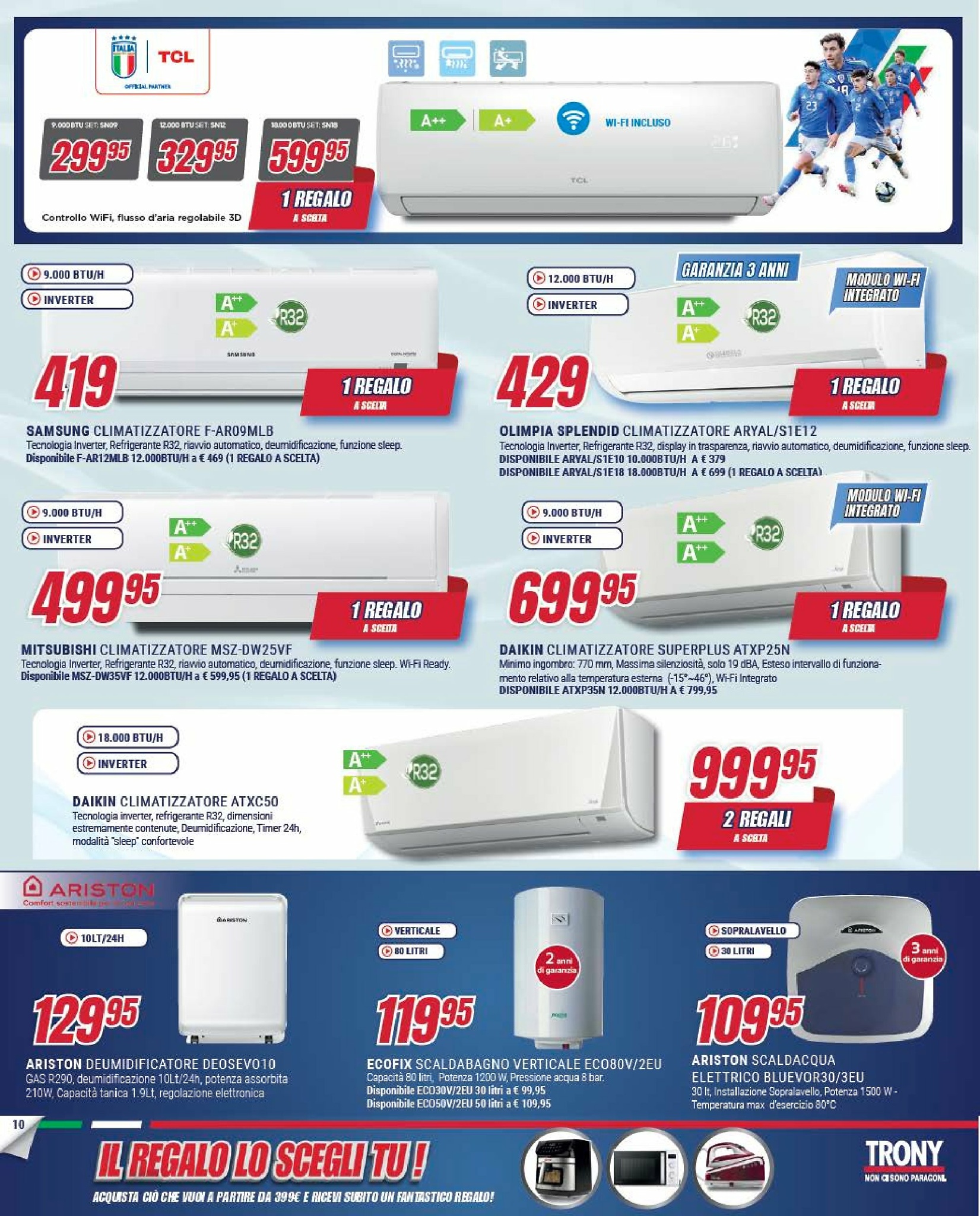 trony - Volantino Trony - Il Regalo Lo Scegli Tu valido dal 05/09 al 01/10 - page: 10