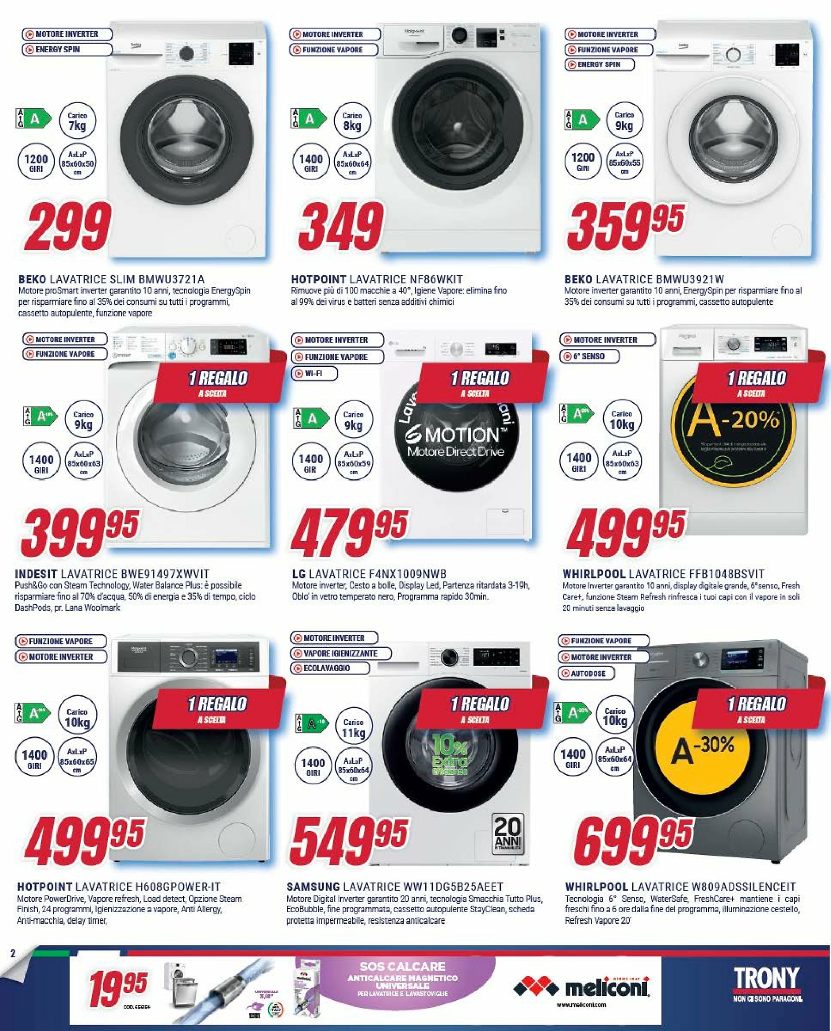 trony - Volantino Trony - Il Regalo Lo Scegli Tu valido dal 05/09 al 01/10 - page: 2