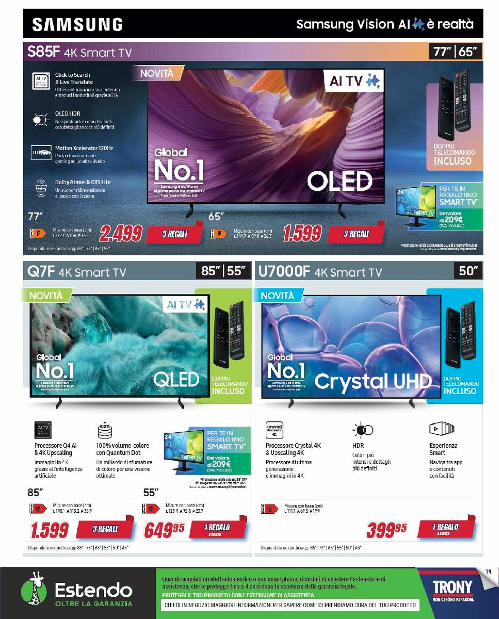 trony - Volantino Trony - Il Regalo Lo Scegli Tu valido dal 05/09 al 01/10 - page: 19