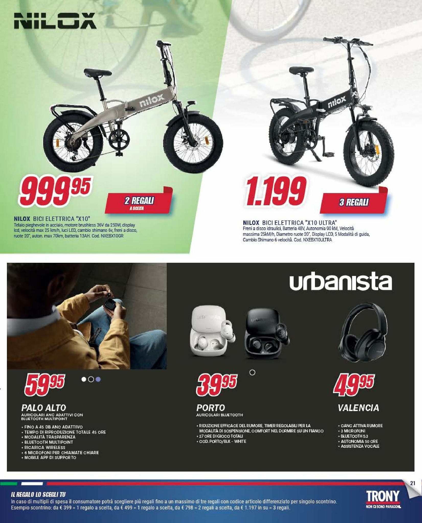 trony - Volantino Trony - Il Regalo Lo Scegli Tu valido dal 05/09 al 01/10 - page: 21