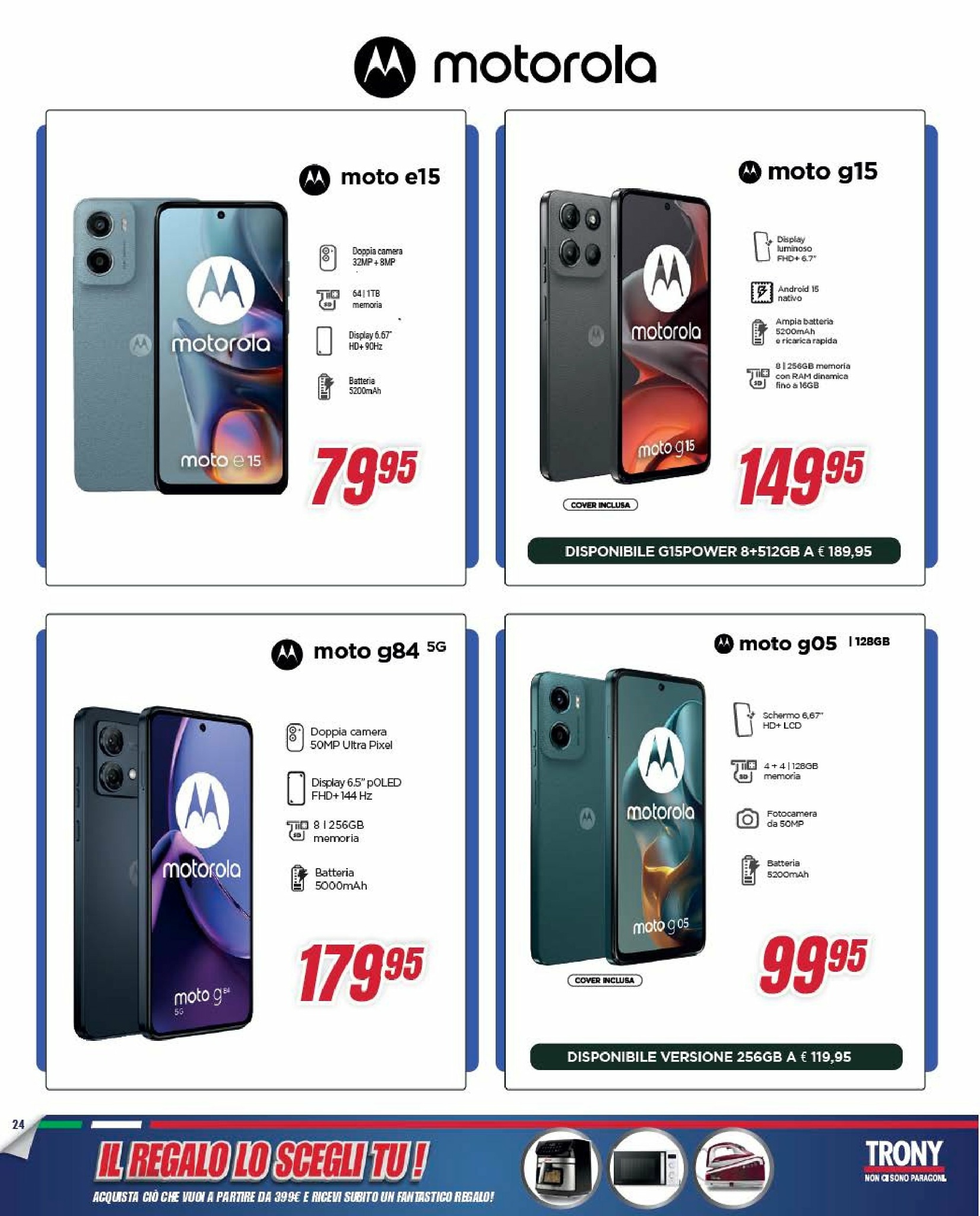 trony - Volantino Trony - Il Regalo Lo Scegli Tu valido dal 05/09 al 01/10 - page: 24