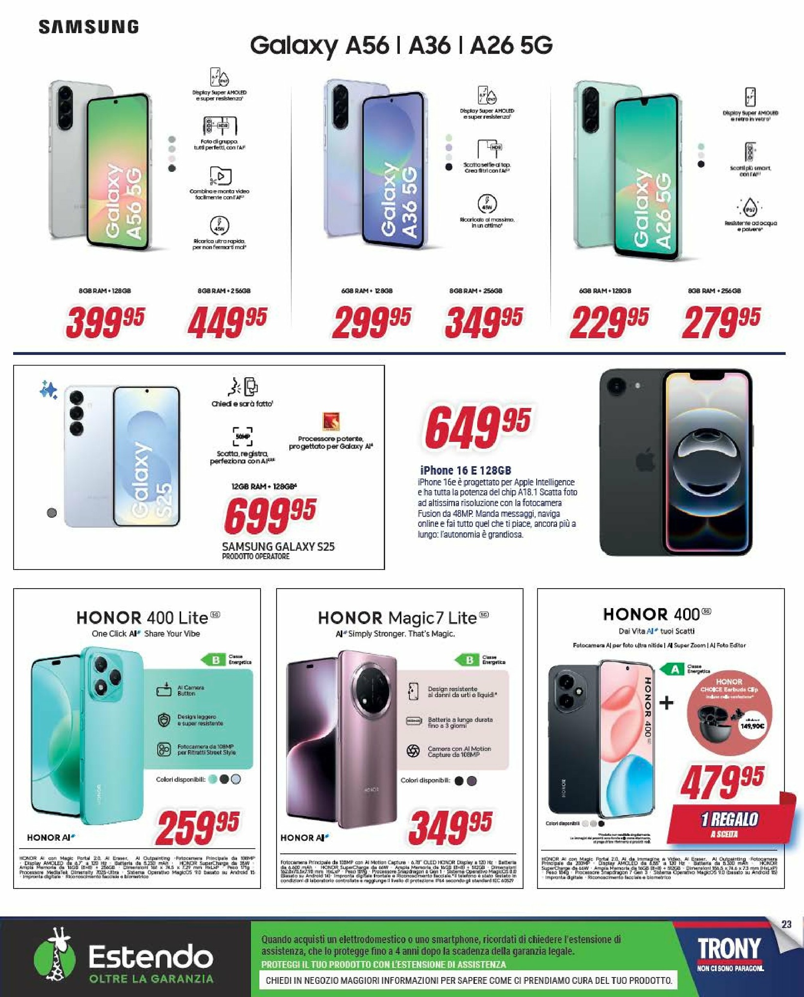 trony - Volantino Trony - Il Regalo Lo Scegli Tu valido dal 05/09 al 01/10 - page: 23