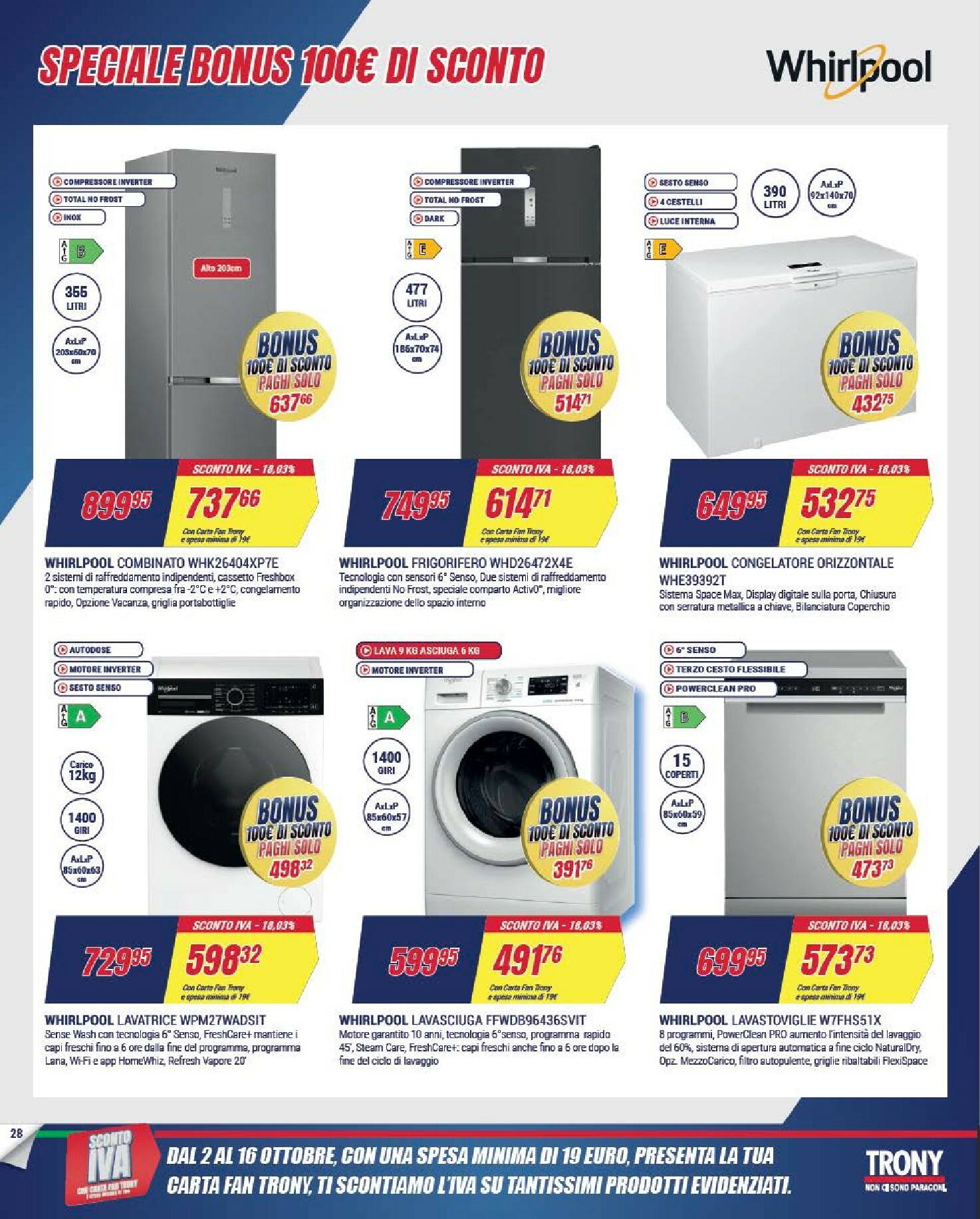 trony - Volantino Trony valido dal 02/10 al 16/10 - page: 28