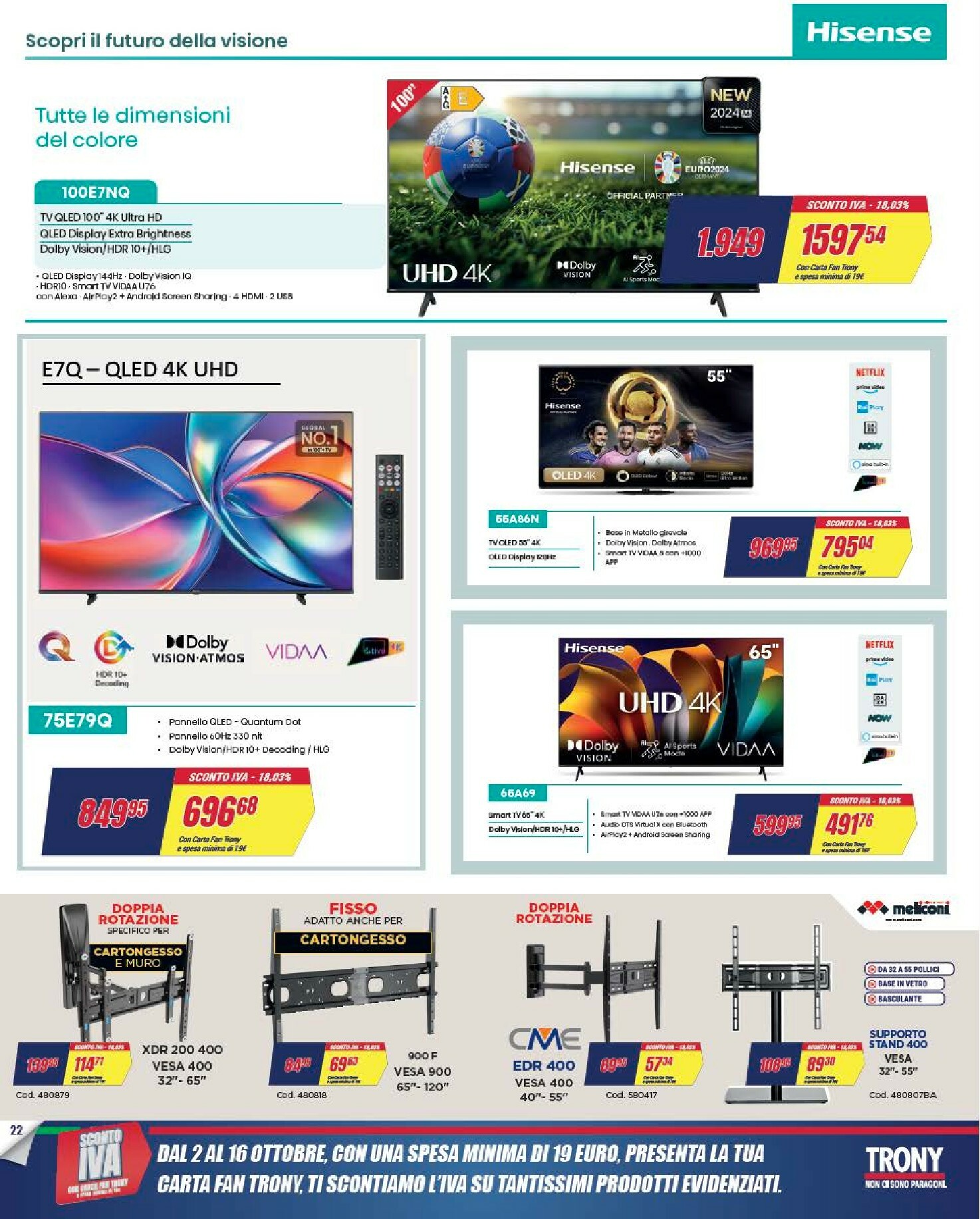 trony - Volantino Trony valido dal 02/10 al 16/10 - page: 22