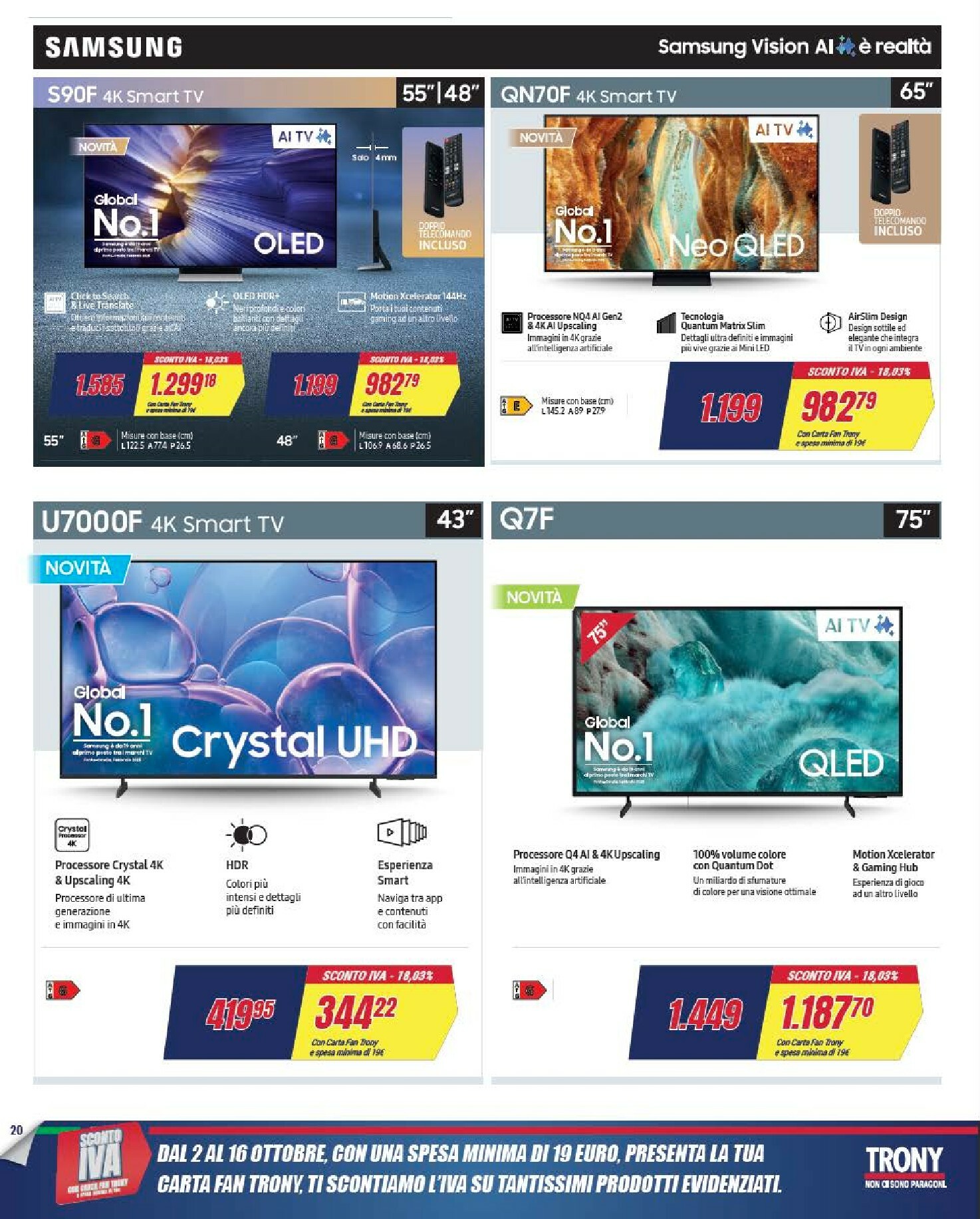 trony - Volantino Trony valido dal 02/10 al 16/10 - page: 20