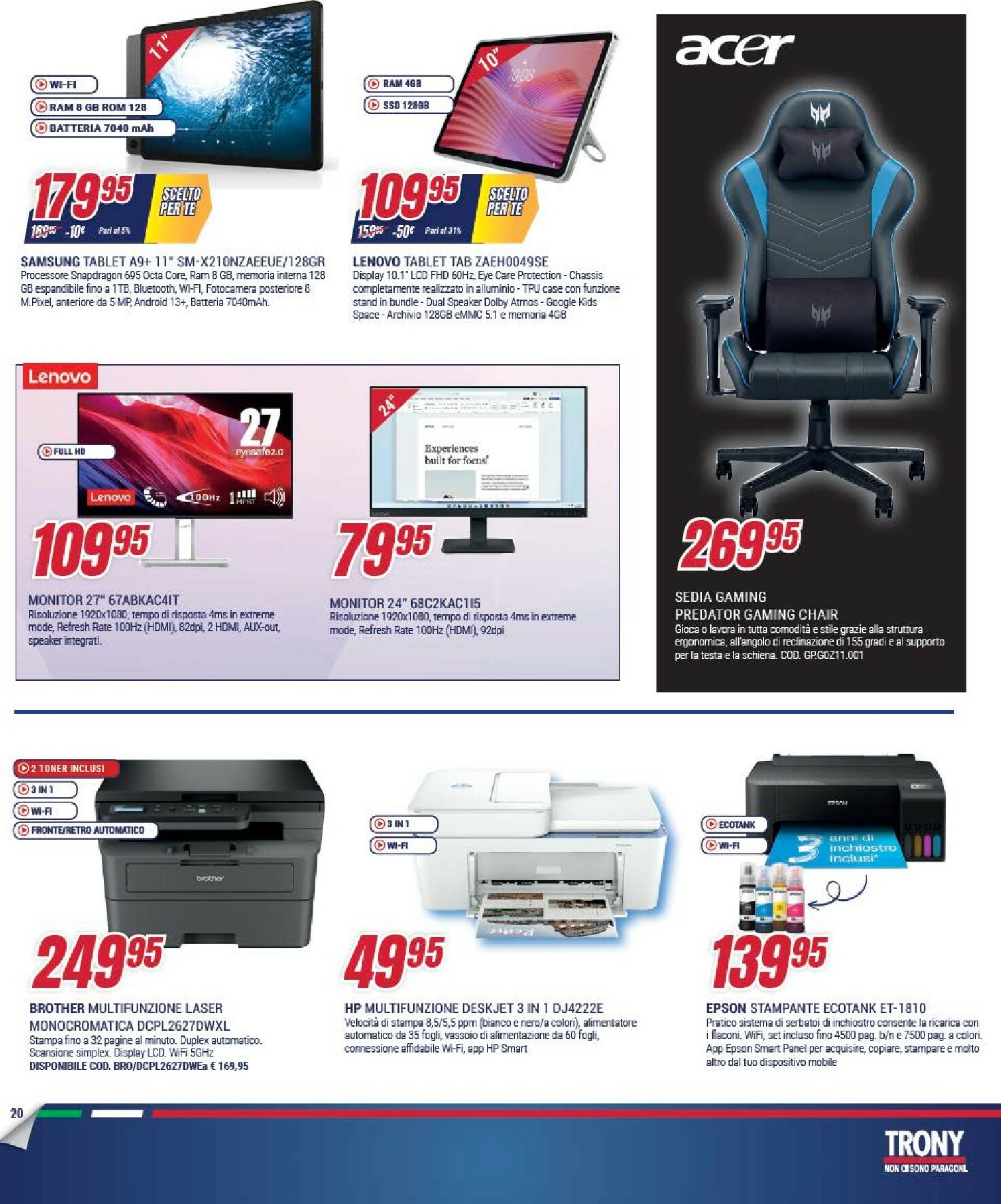 trony - Volantino Trony valido dal 17/10 al 29/10 - page: 20