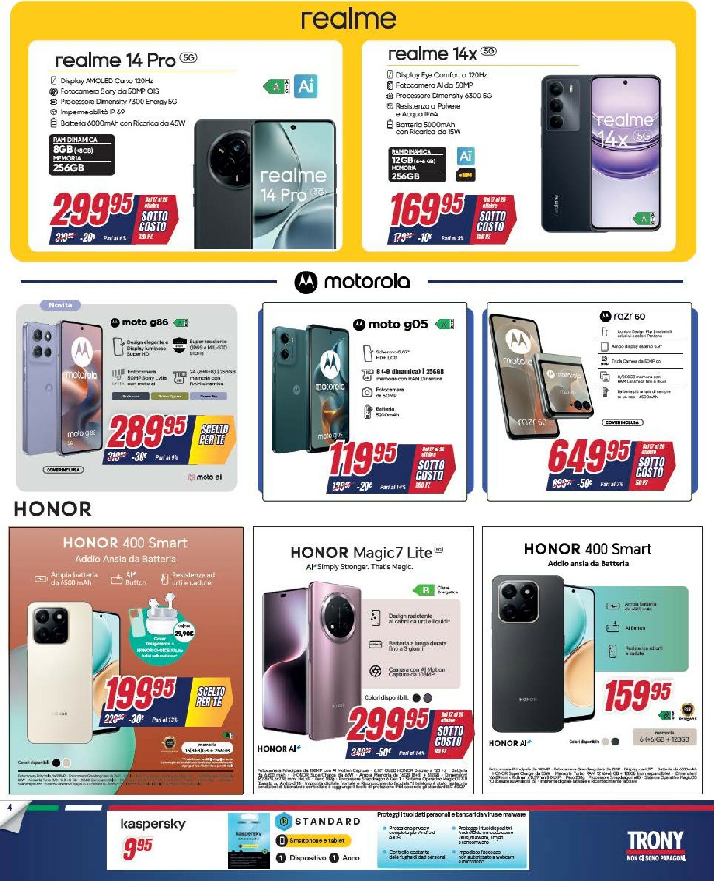 trony - Volantino Trony valido dal 17/10 al 29/10 - page: 4