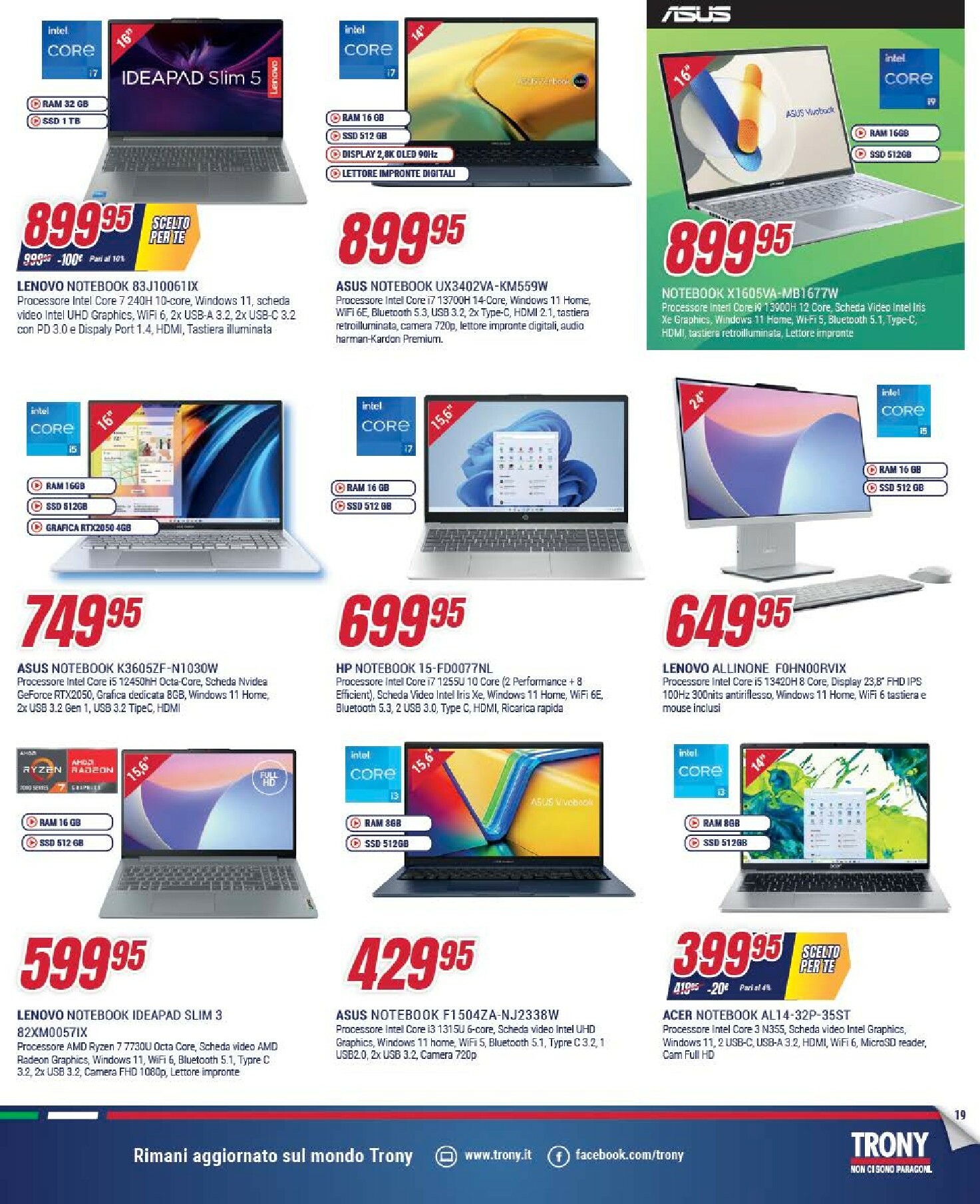 trony - Volantino Trony valido dal 17/10 al 29/10 - page: 19