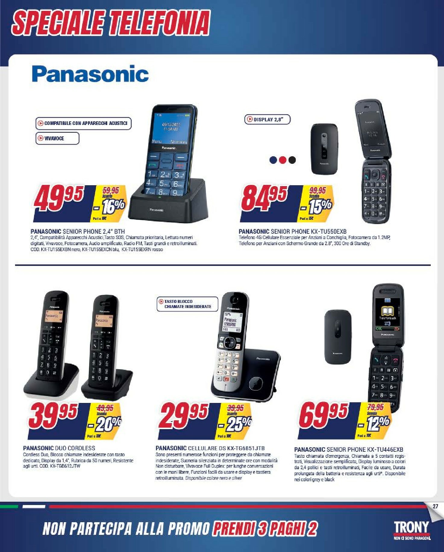 trony - Volantino Trony valido dal 30/10 al 24/11 - page: 27