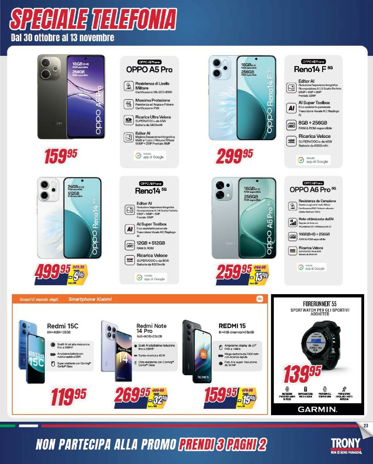 trony - Volantino Trony valido dal 30/10 al 24/11 - page: 23