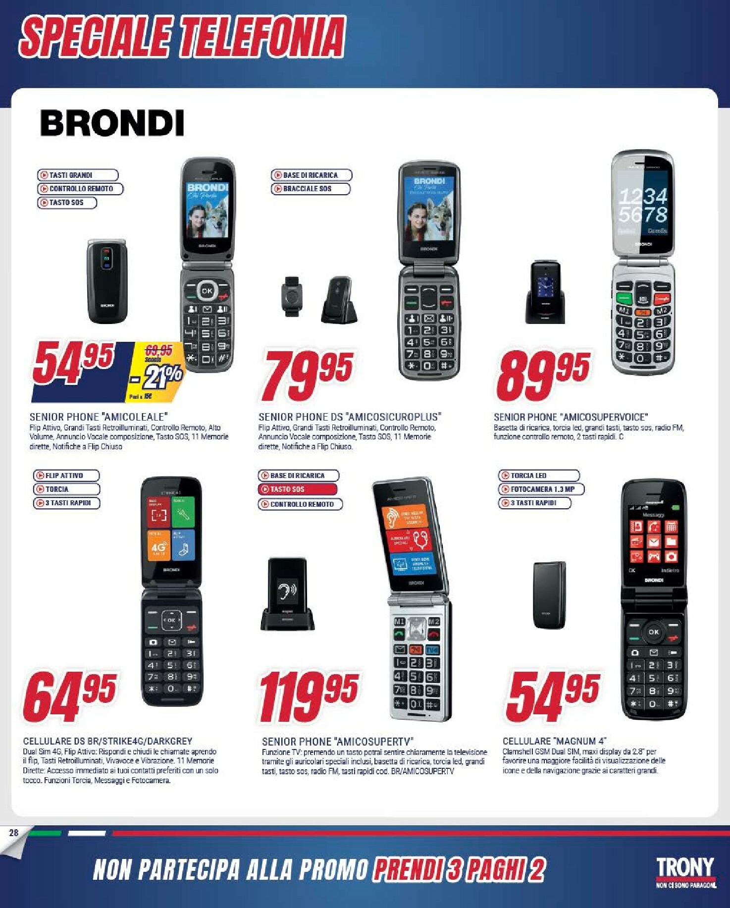 trony - Volantino Trony valido dal 30/10 al 24/11 - page: 28