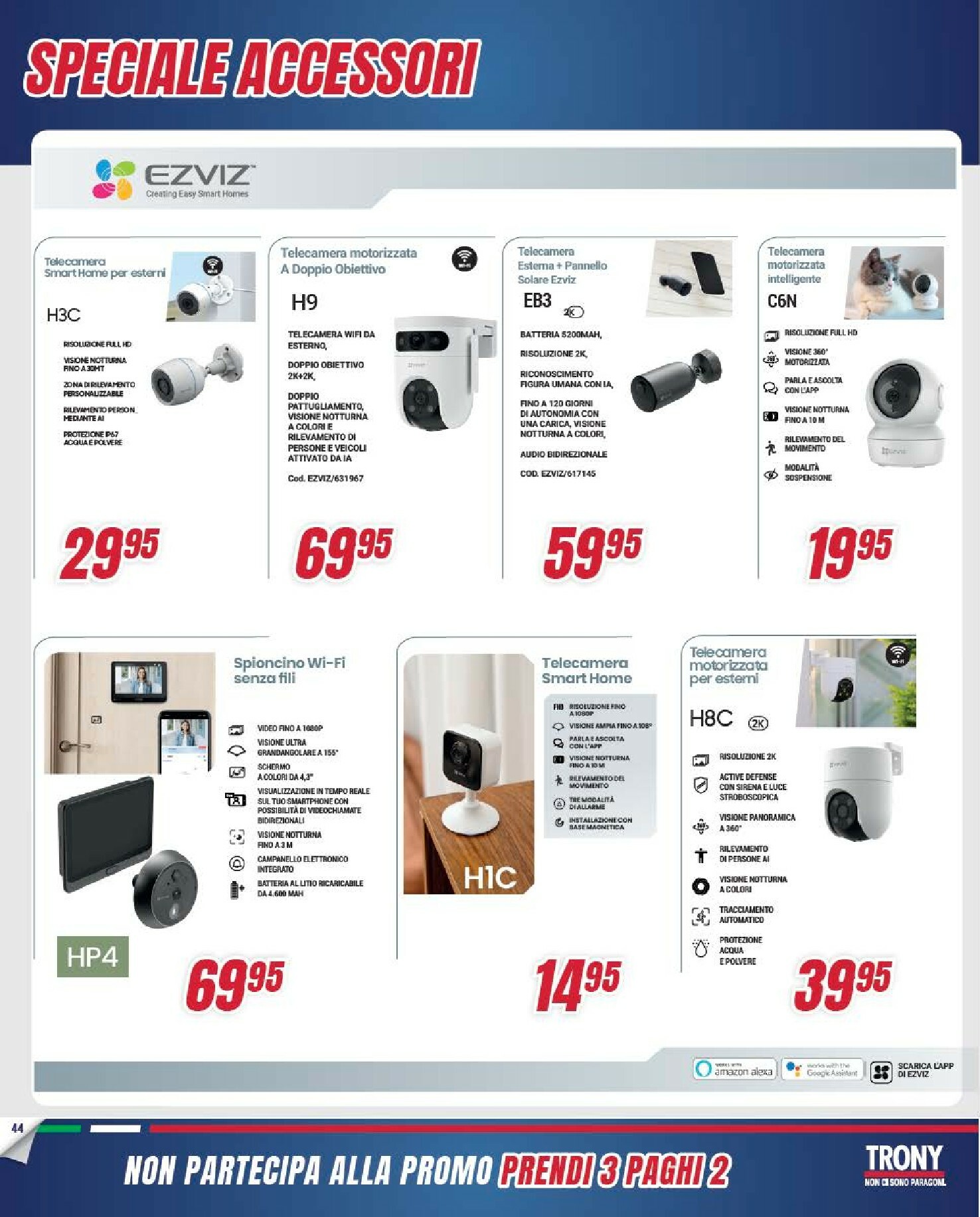 trony - Volantino Trony - Prendi 3 Paghi 2 valido dal 30/10 al 24/11 - page: 44