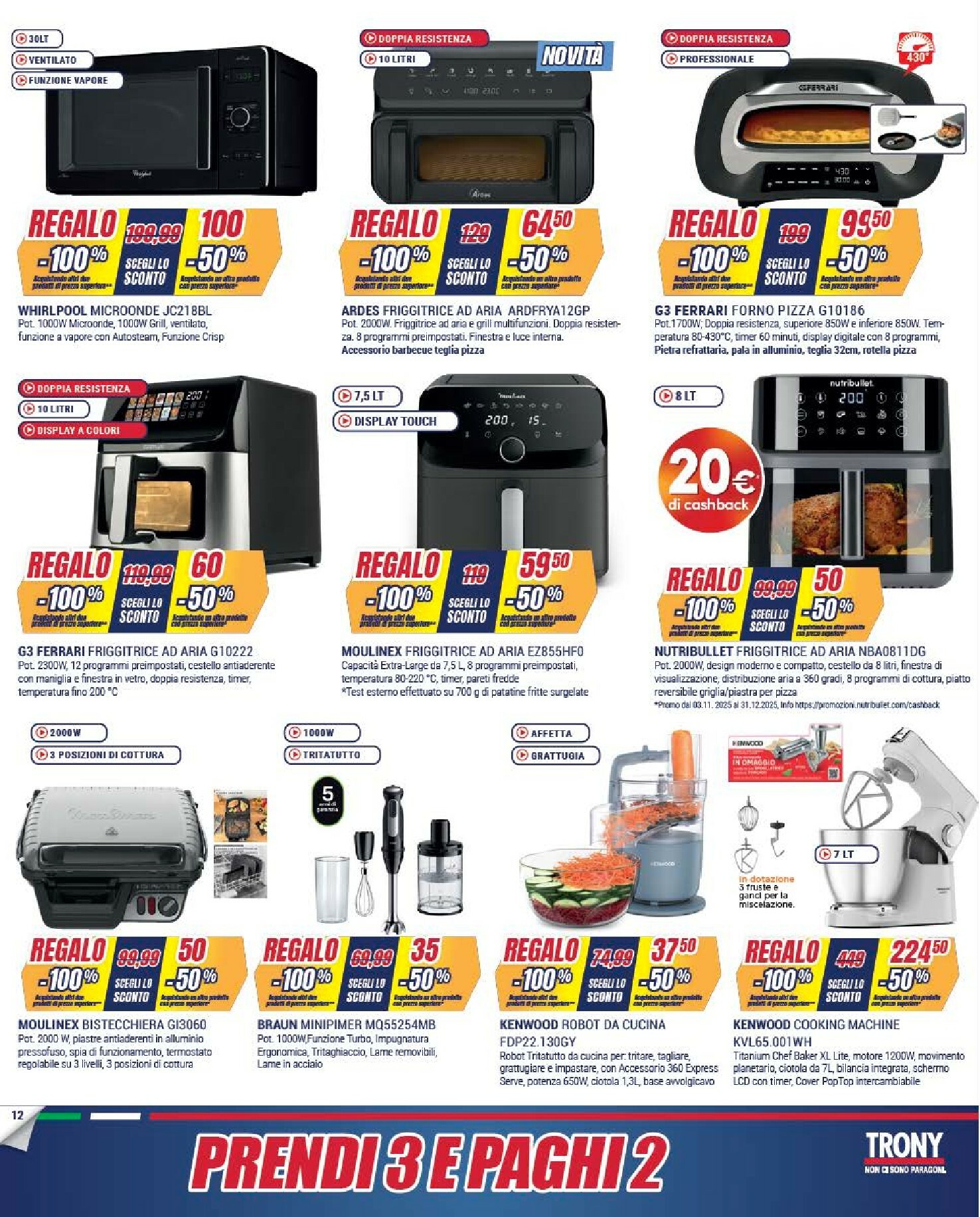 trony - Volantino Trony - Prendi 3 Paghi 2 valido dal 30/10 al 24/11 - page: 12