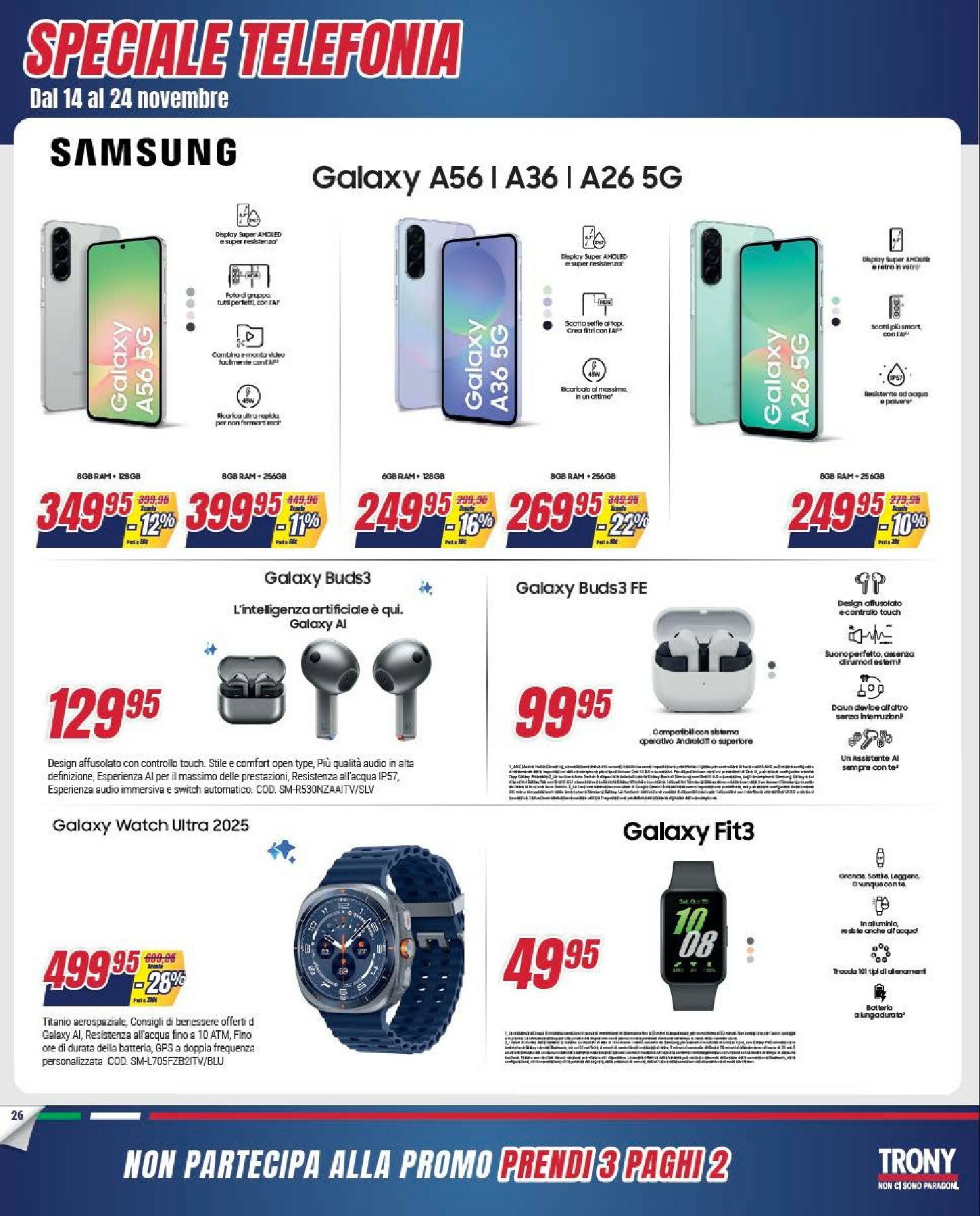 trony - Volantino Trony - Prendi 3 Paghi 2 valido dal 30/10 al 24/11 - page: 26