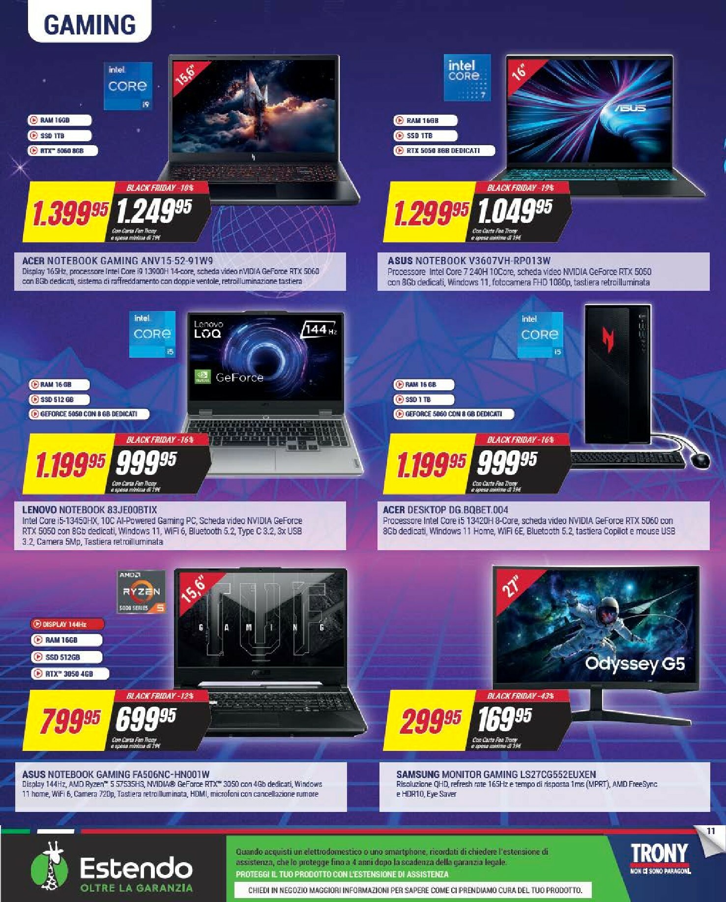 trony - Volantino Trony - Black Friday valido dal 25/11 al 03/12 - page: 11
