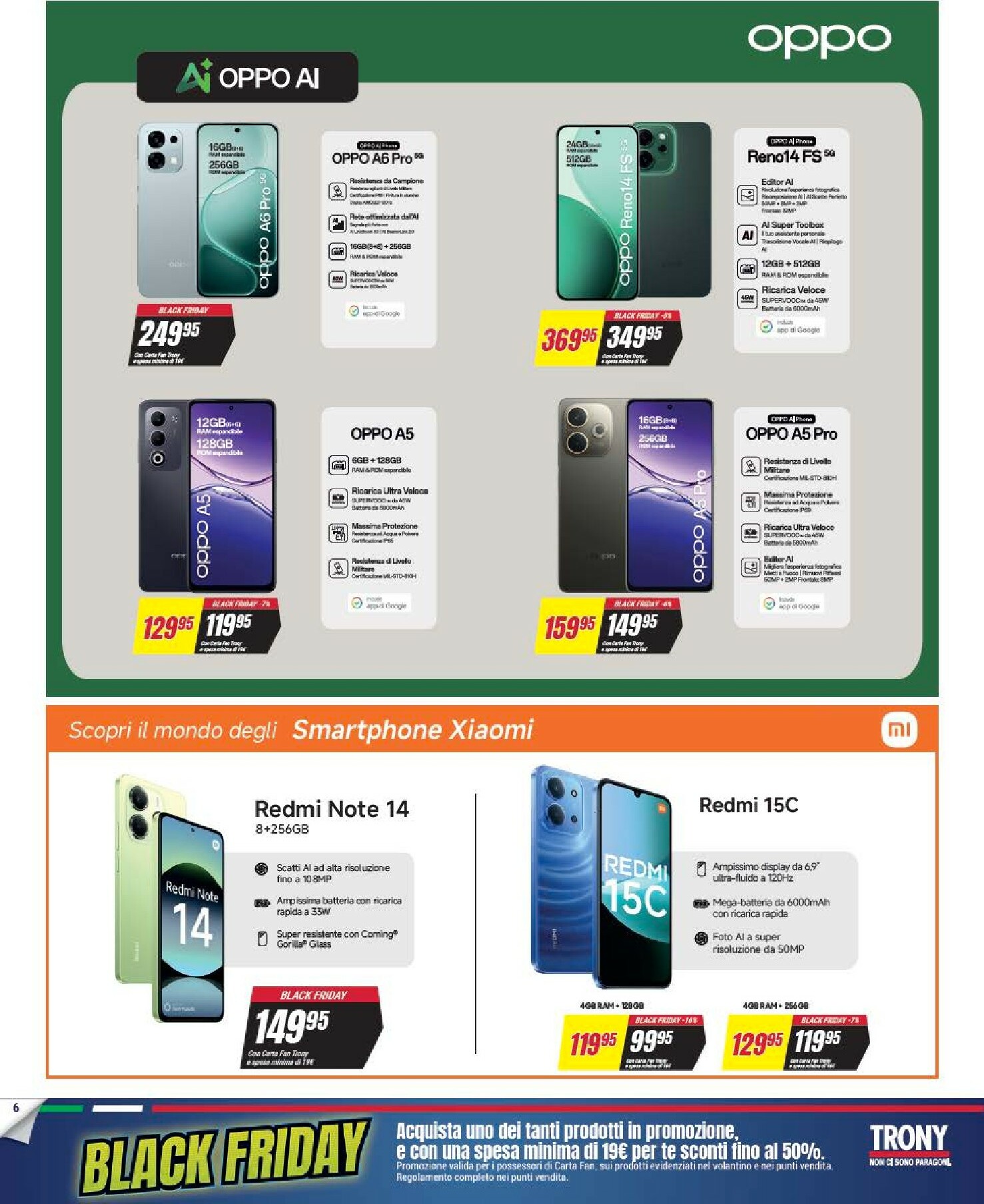 trony - Volantino Trony - Black Friday valido dal 25/11 al 03/12 - page: 6