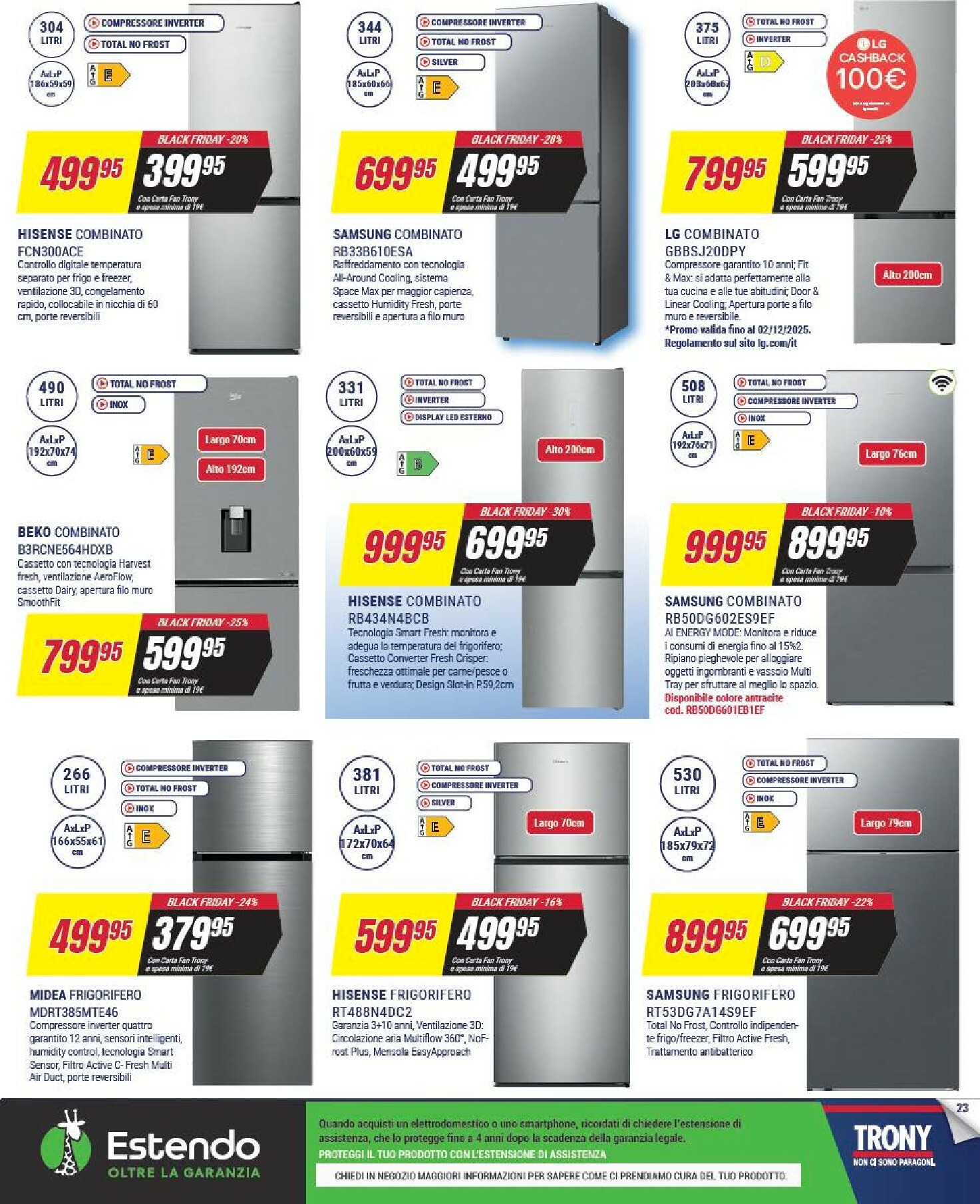 trony - Volantino Trony - Black Friday valido dal 25/11 al 03/12 - page: 23
