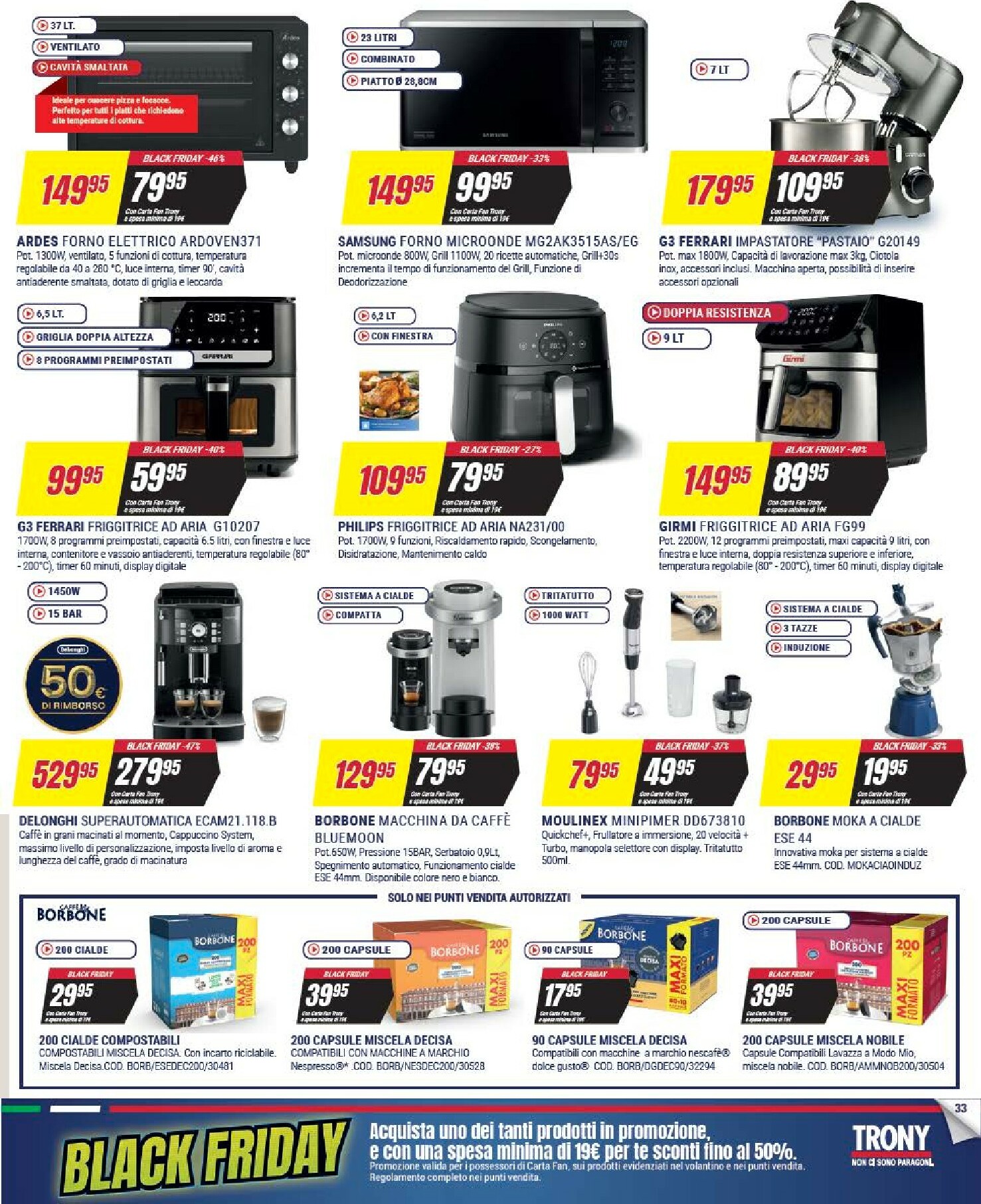 trony - Volantino Trony - Black Friday valido dal 25/11 al 03/12 - page: 33