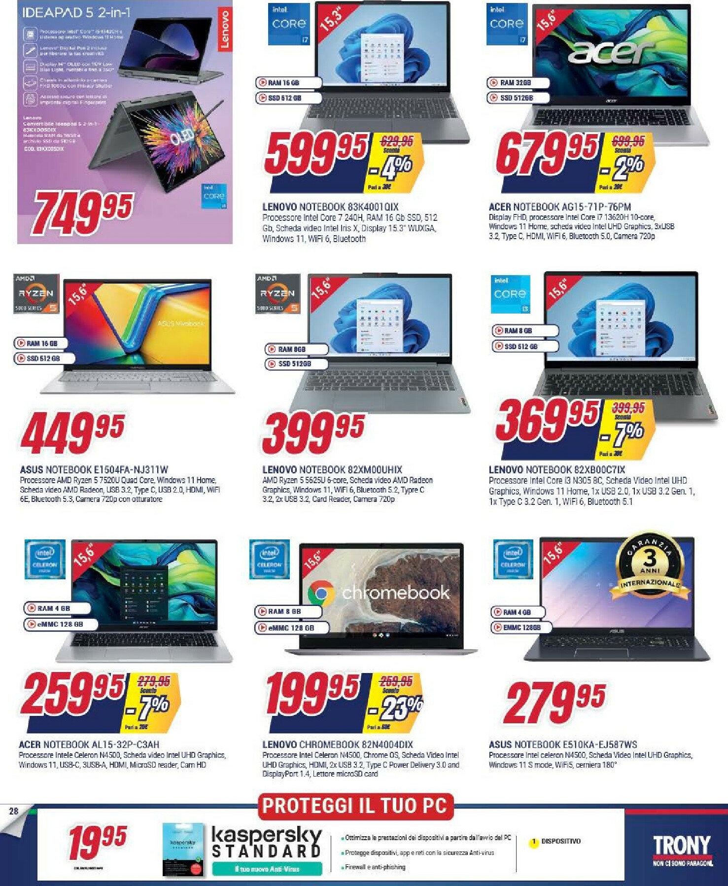 trony - Volantino Trony valido dal 04/12 al 24/12 - page: 28