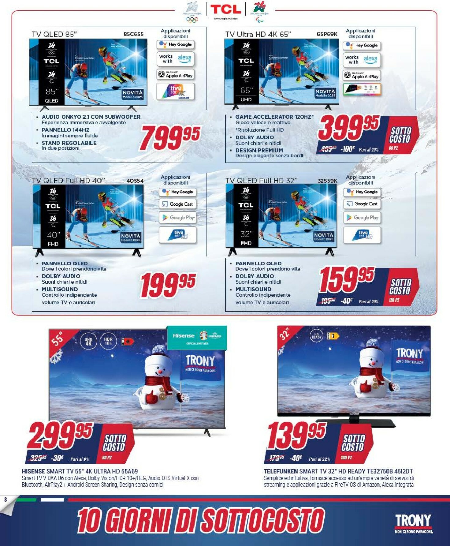 trony - Volantino Trony - Sottocosto valido dal 13/12 al 22/12 - page: 8