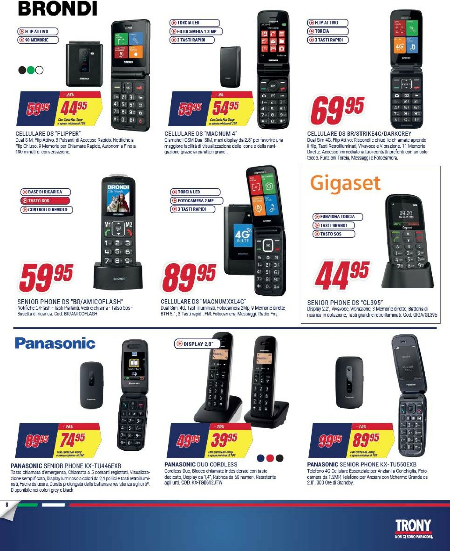trony - Volantino Trony valido dal 27/12 al 14/01 - page: 8