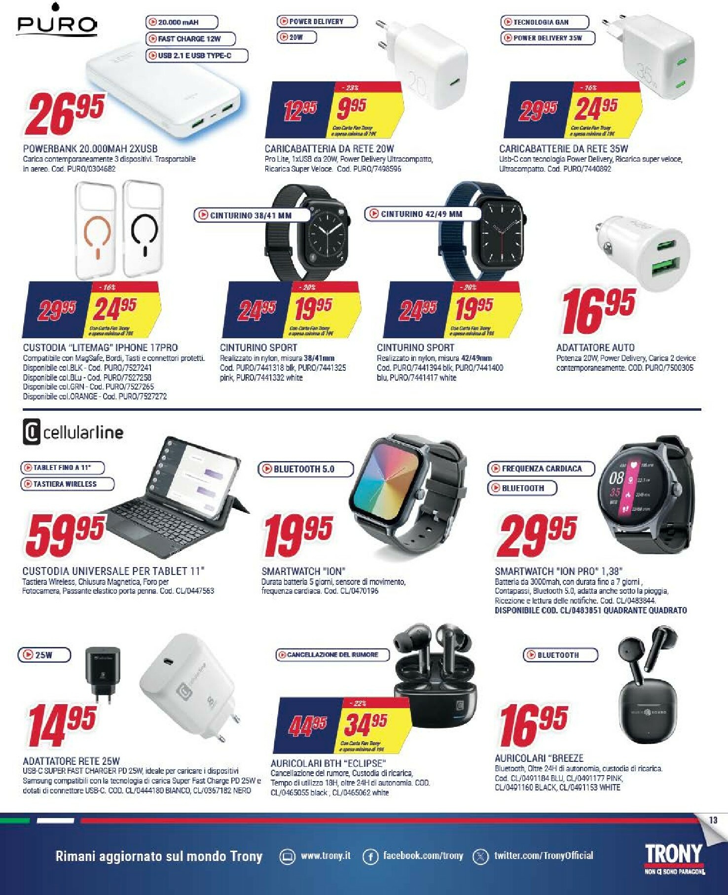 trony - Volantino Trony valido dal 27/12 al 14/01 - page: 13