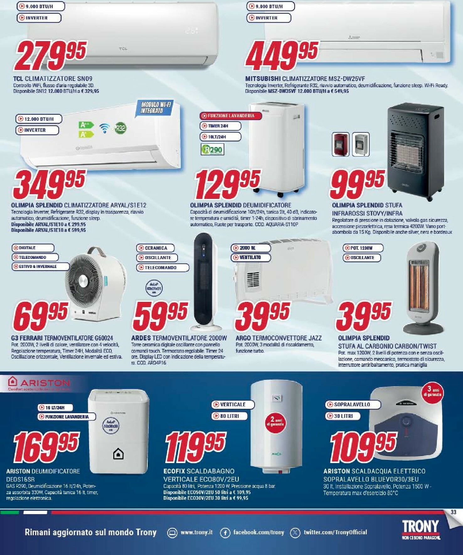 trony - Volantino Trony valido dal 27/12 al 14/01 - page: 33
