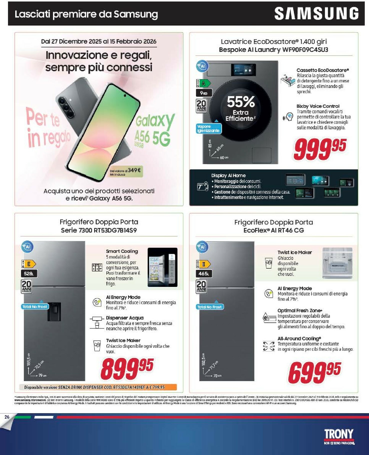 trony - Volantino Trony valido dal 27/12 al 14/01 - page: 26