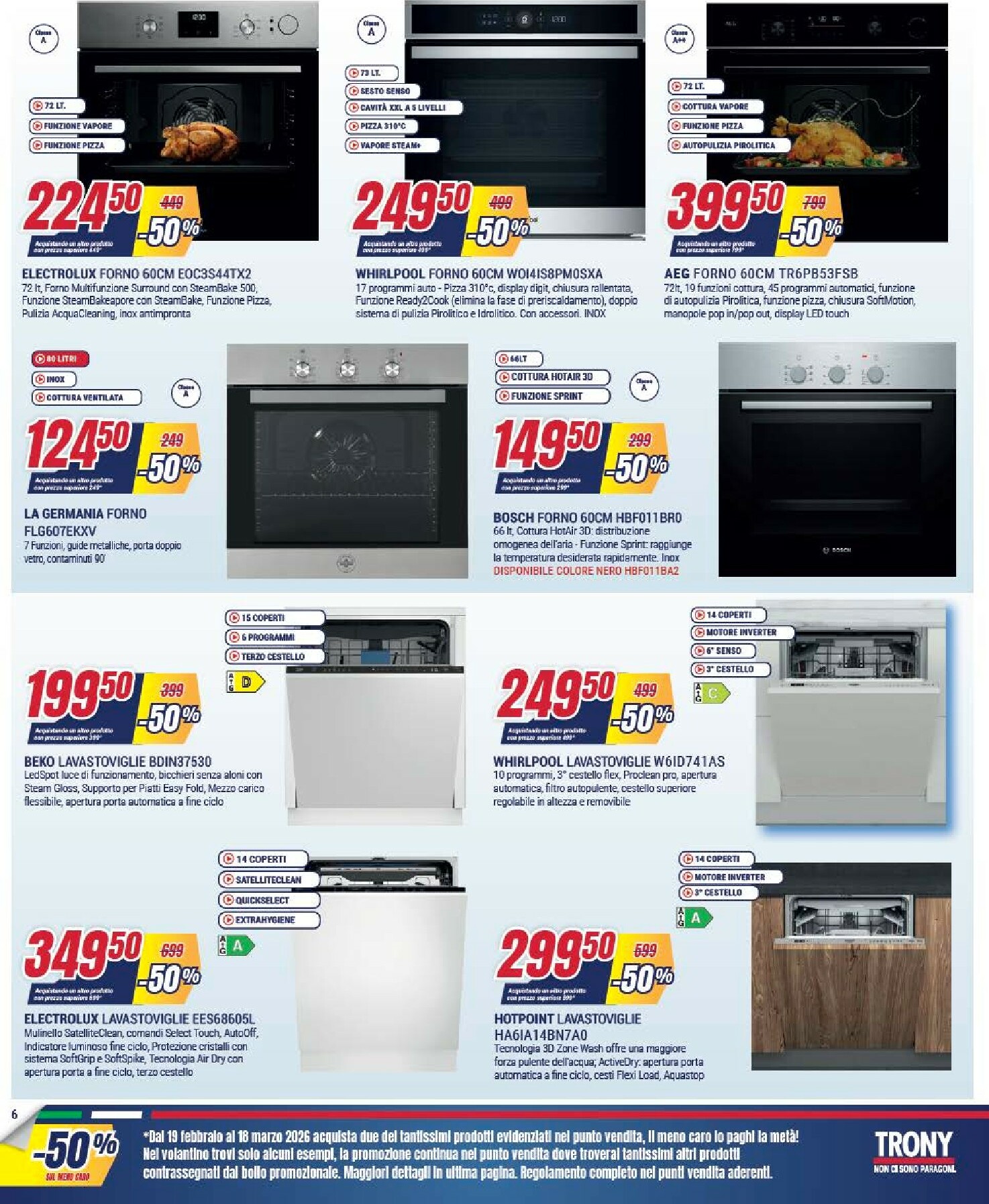 trony - Volantino Trony valido dal 19/02/2026 al 18/03/2026 - page: 6