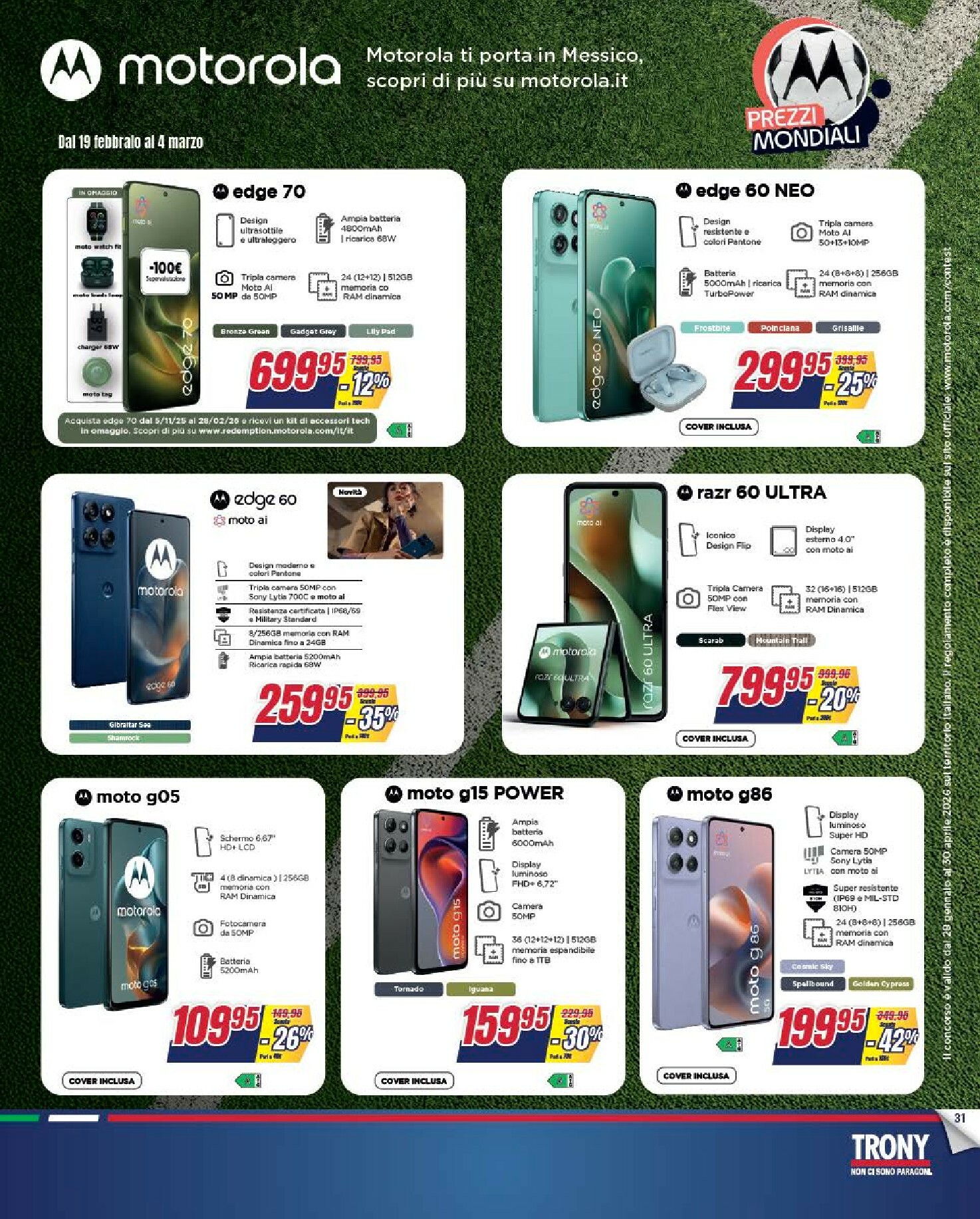 trony - Volantino Trony valido dal 19/02/2026 al 18/03/2026 - page: 31