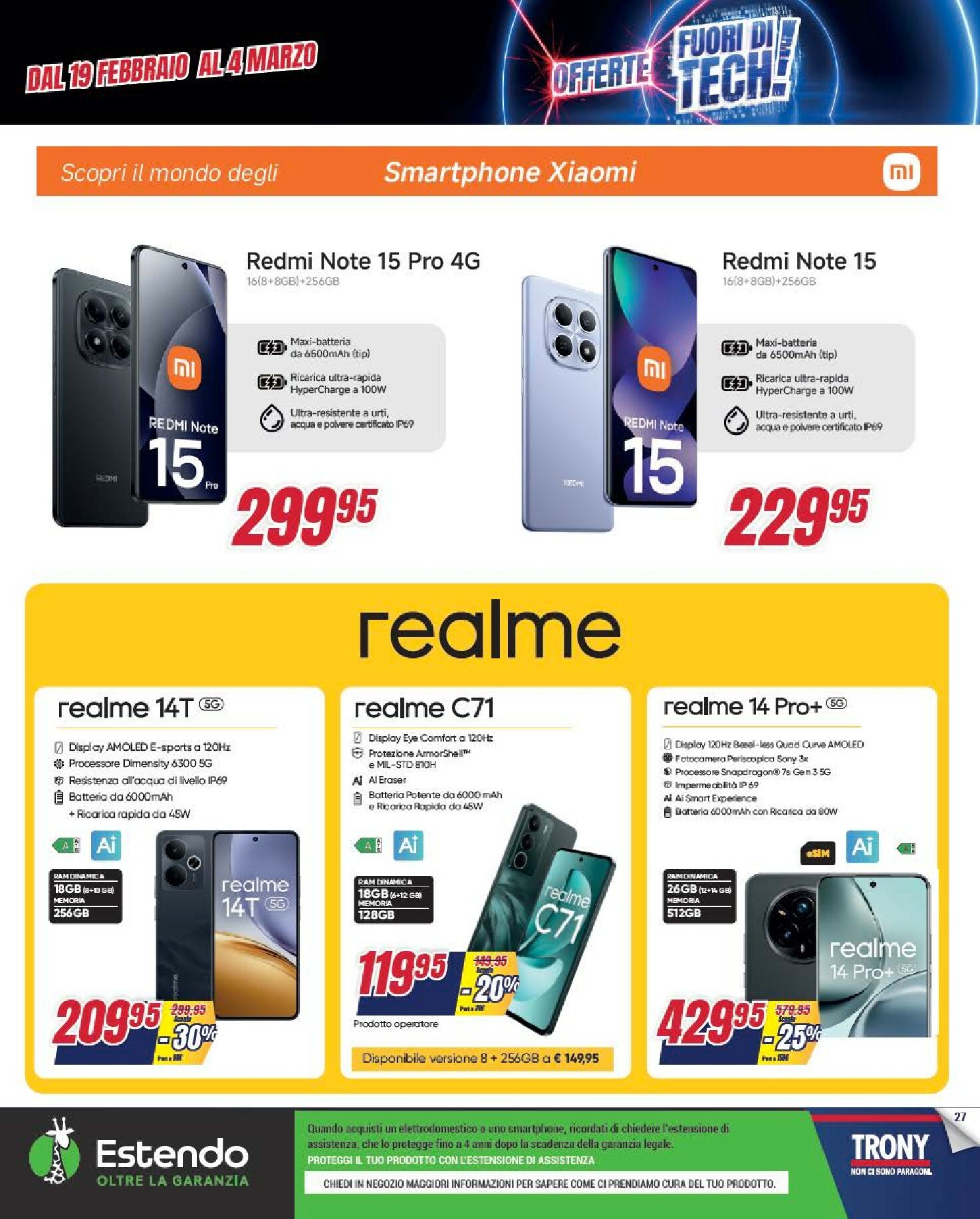 trony - Volantino Trony valido dal 19/02/2026 al 18/03/2026 - page: 27