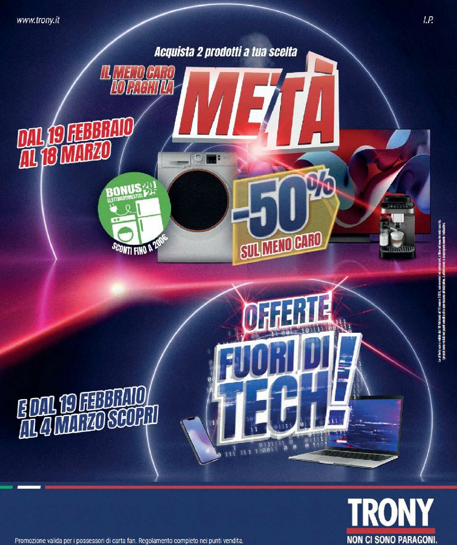 trony - Volantino Trony valido dal 19/02/2026 al 18/03/2026
